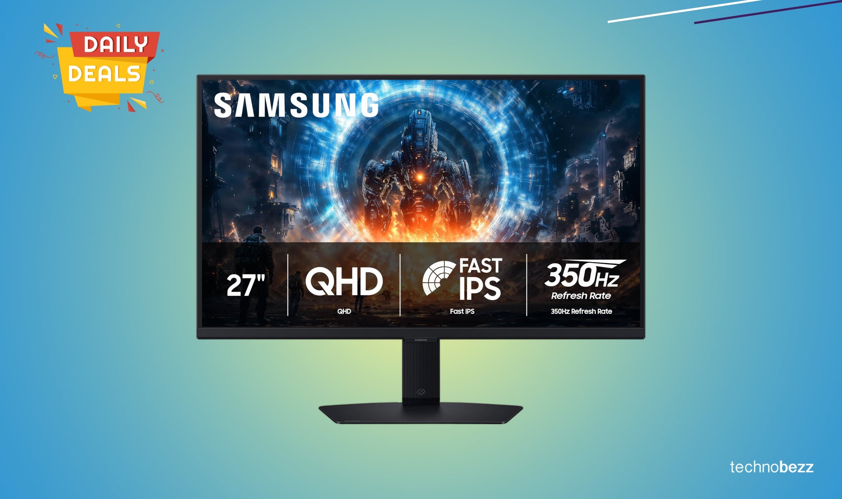 Samsung 27-inch Odyssey G6 gaming monitor falls to $384.74