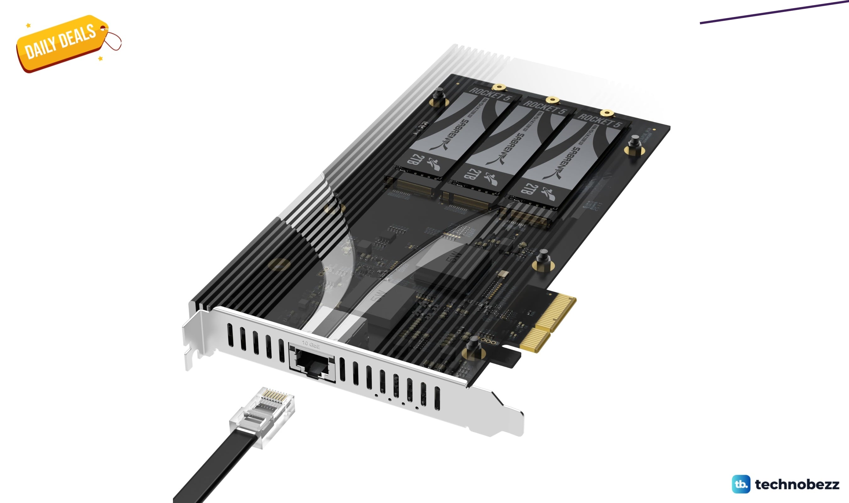 SABRENT PCIe 3.0 x4 Card with 10GbE drops to $224.99