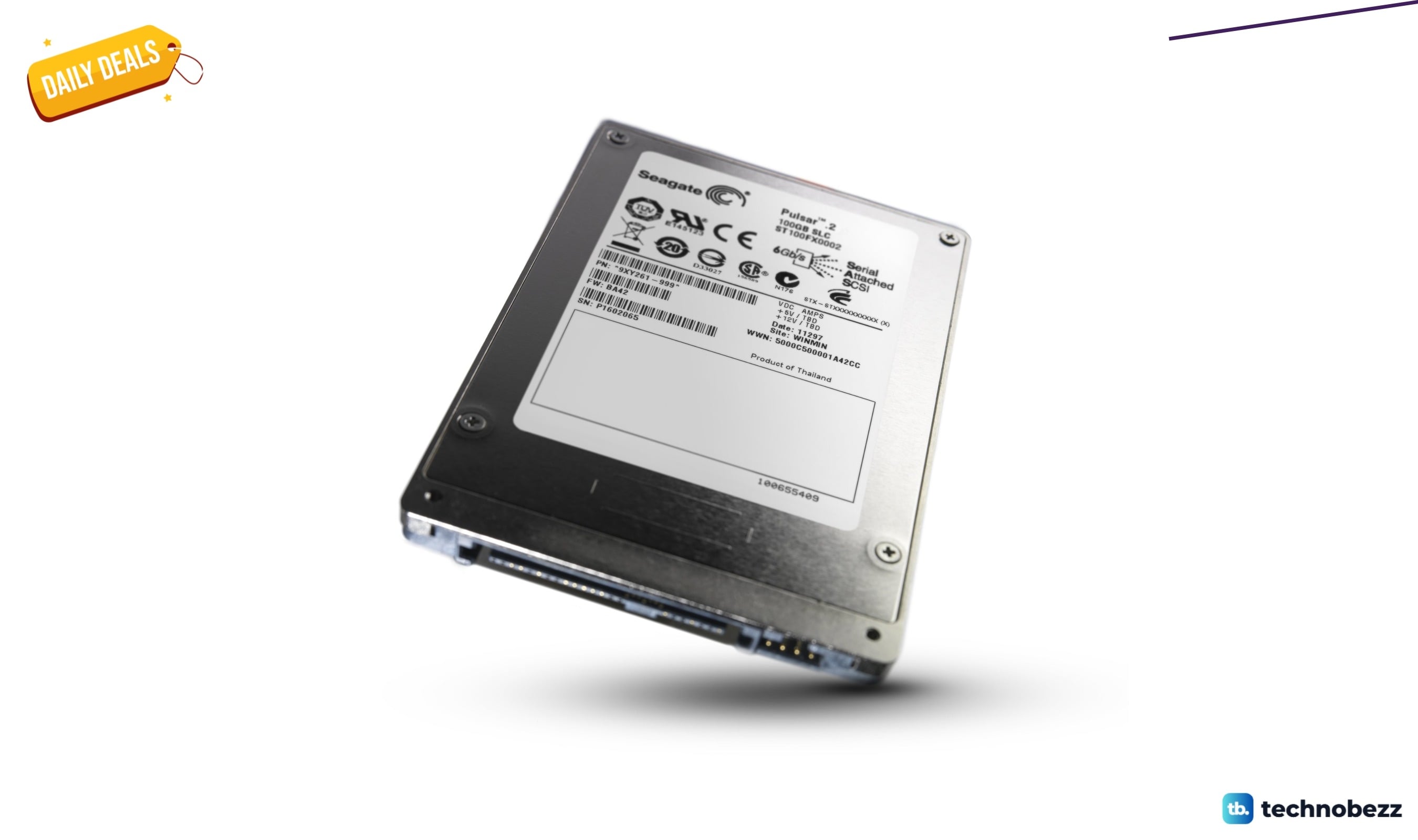 Seagate Pulsar.2 200 GB SATA enterprise SSD drops to $1147.98 on Amazon