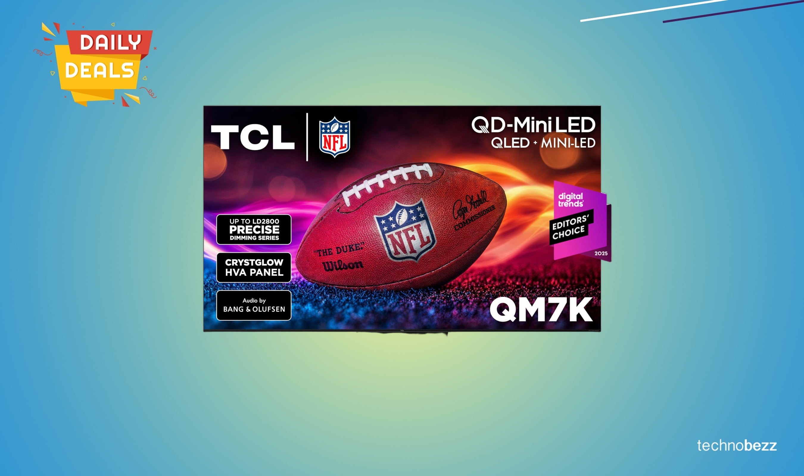TCL's 65-inch QM7K Mini LED TV drops to $777.99