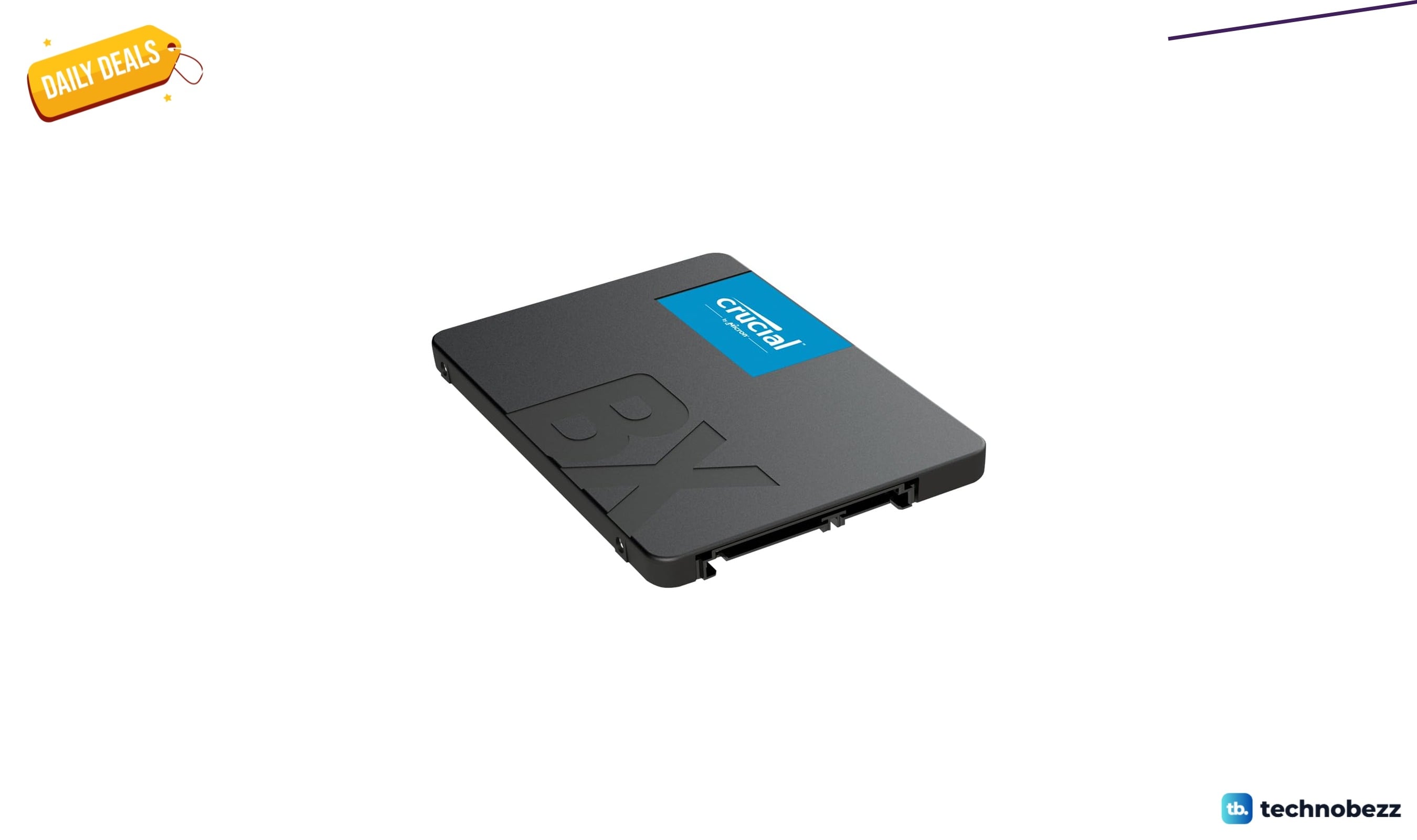 Crucial BX500 2TB SATA SSD drops to $244 on Amazon