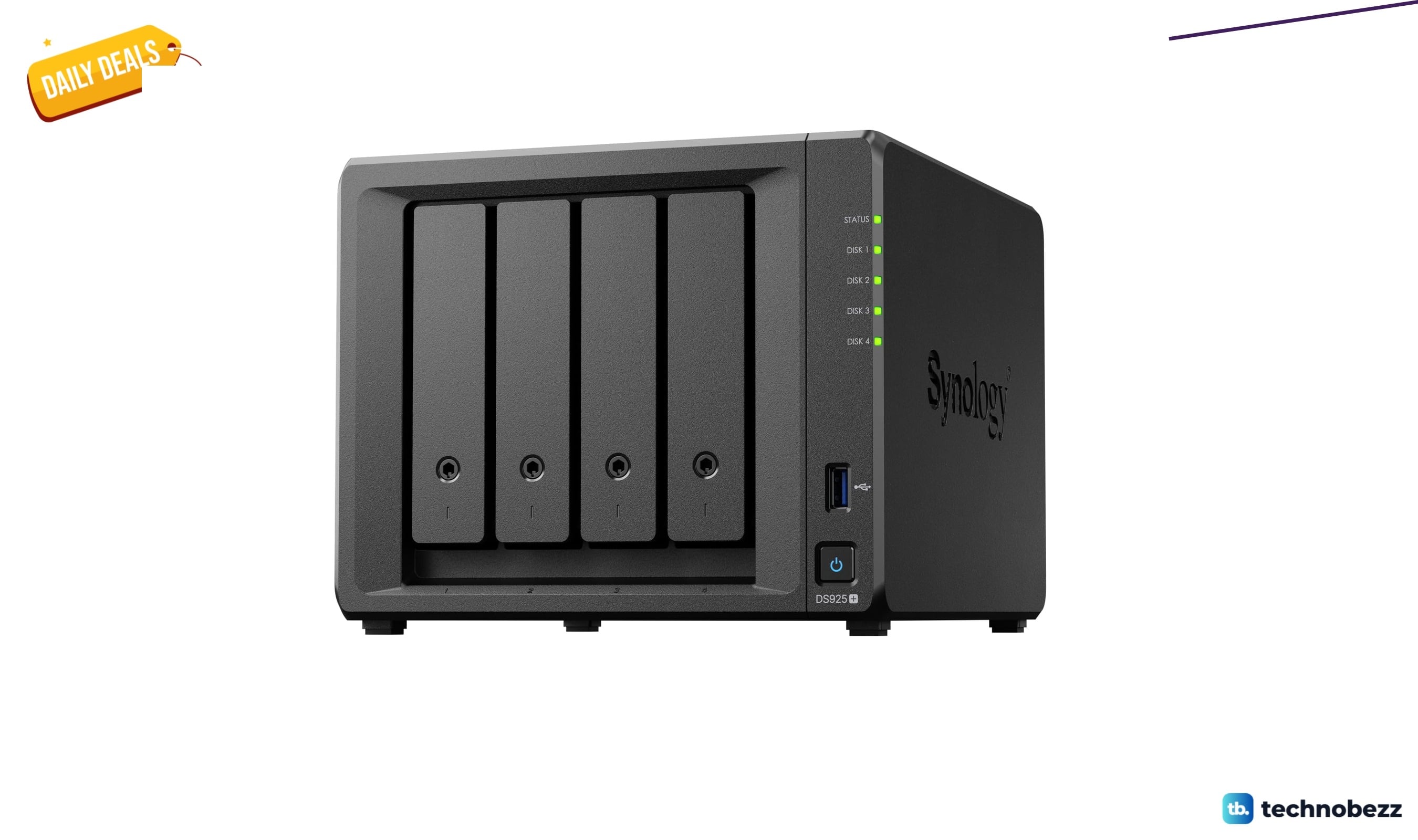 Synology 4-Bay DiskStation DS925+ drops to $496.99 in latest price cut