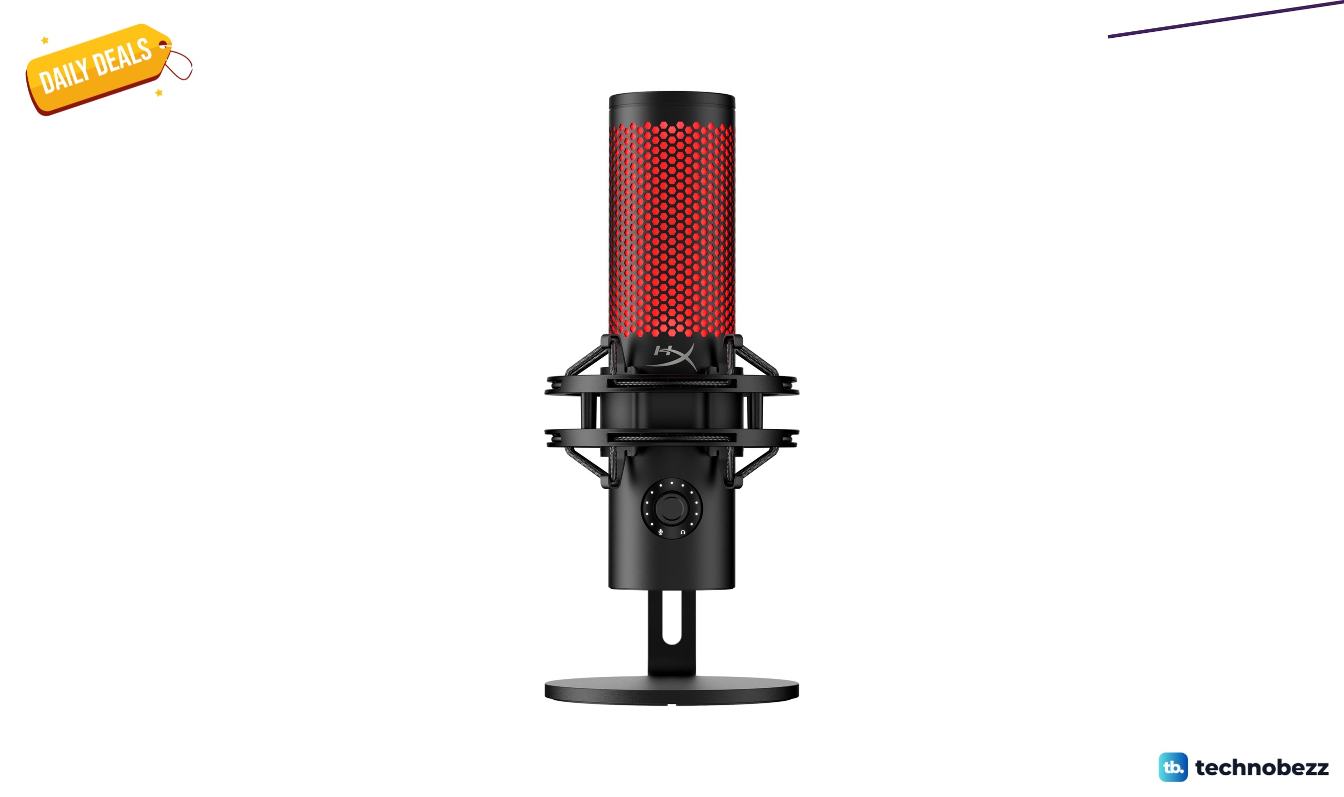 HyperX QuadCast 2 USB Microphone gets a Prime Big Deal Days price cut to $99.24