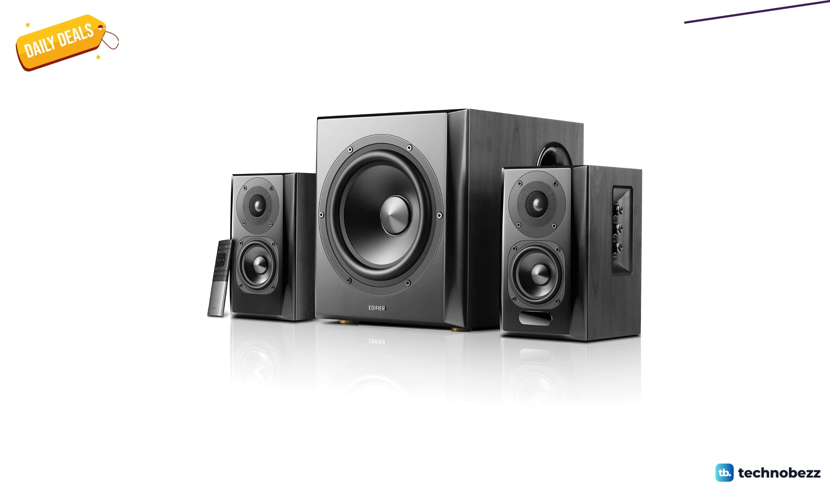 Edifier S351DB Bookshelf Speakers Subwoofer 2.1 Speaker System sees price cut to $439.98