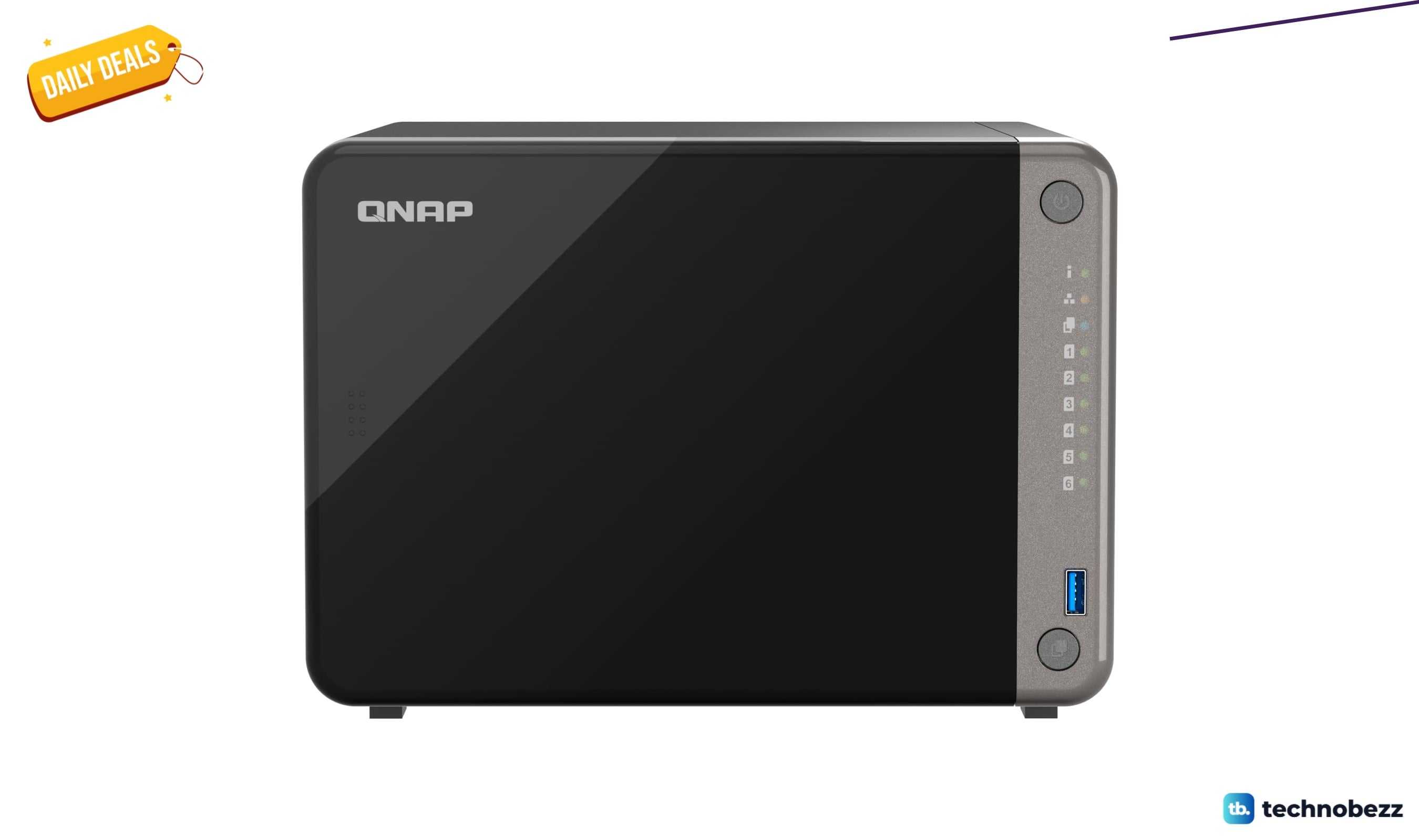 QNAP TS-AI642-8G-US 6 Bay AI NAS drops to $636.70