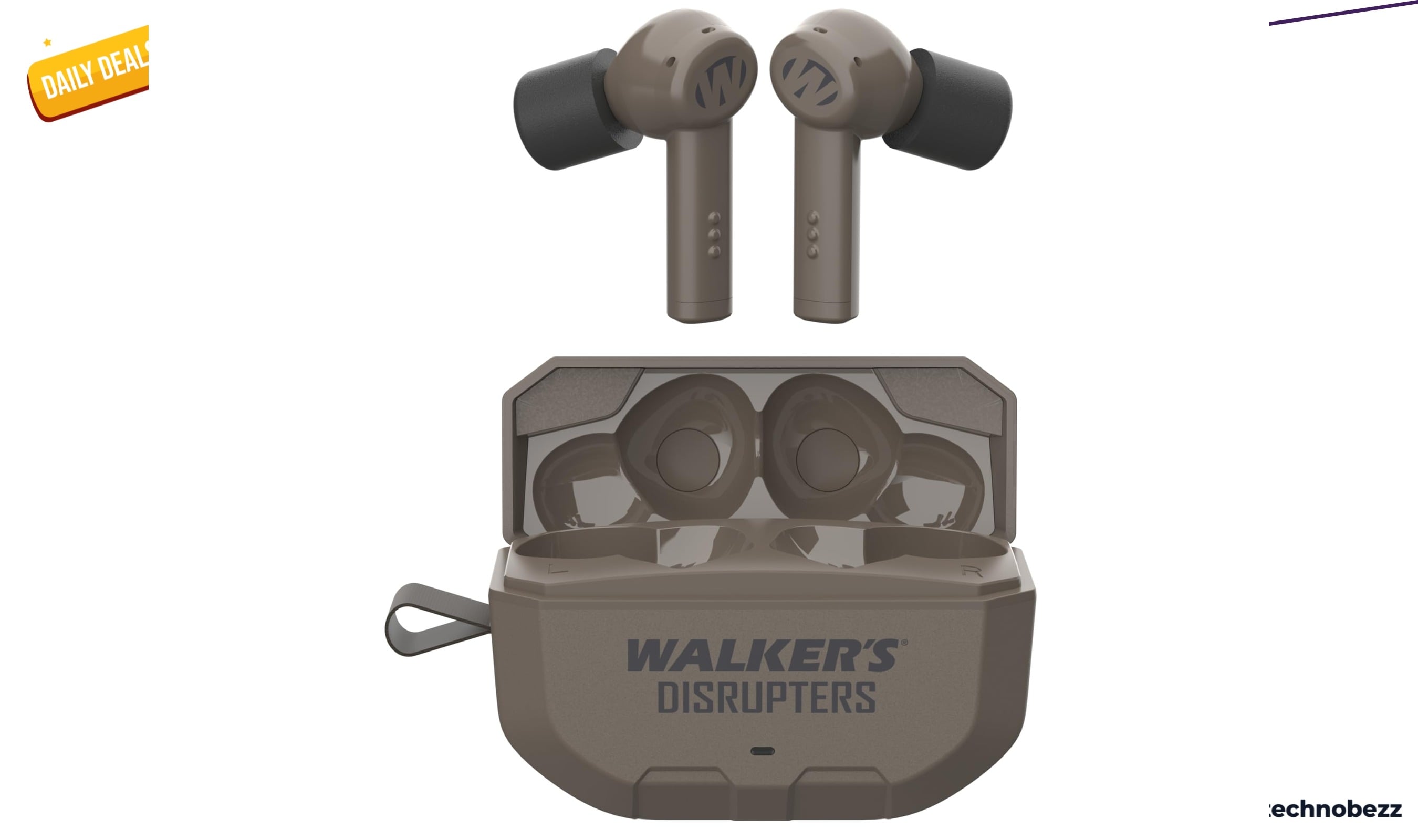 Walker's Disrupter Bluetooth Earbuds Hunting Range drops to $196.98