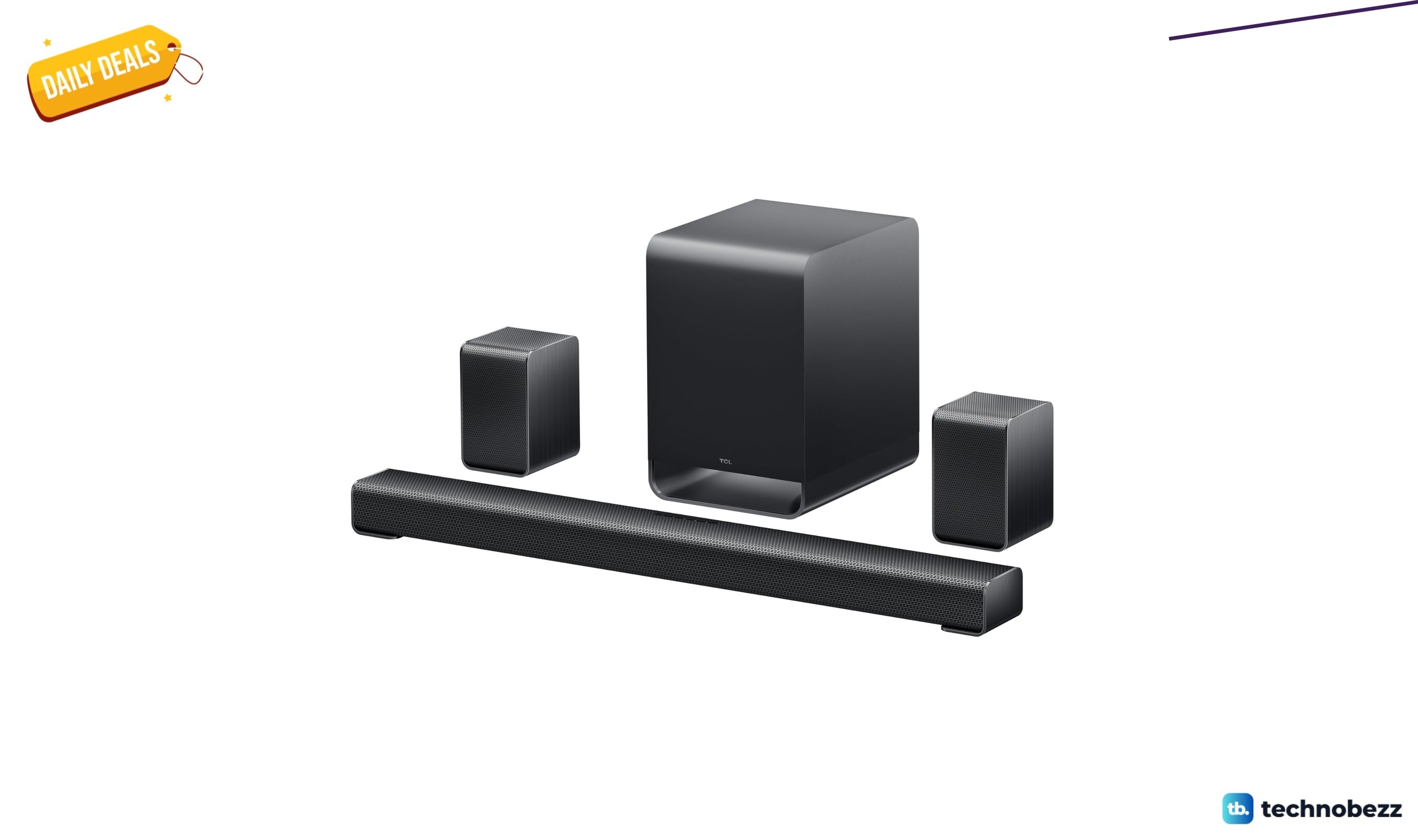 TCL S65K S 5.1 Soundbar System falls to $299.99, its lowest price ever