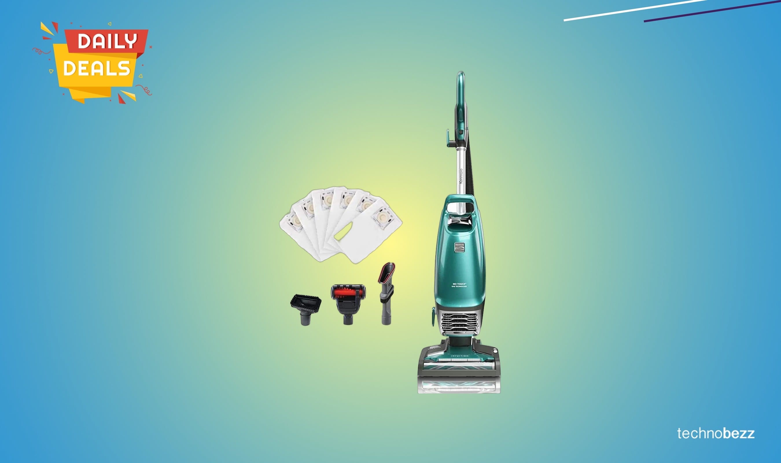 Kenmore Intuition Bagged Upright Vacuum falls to $149.49