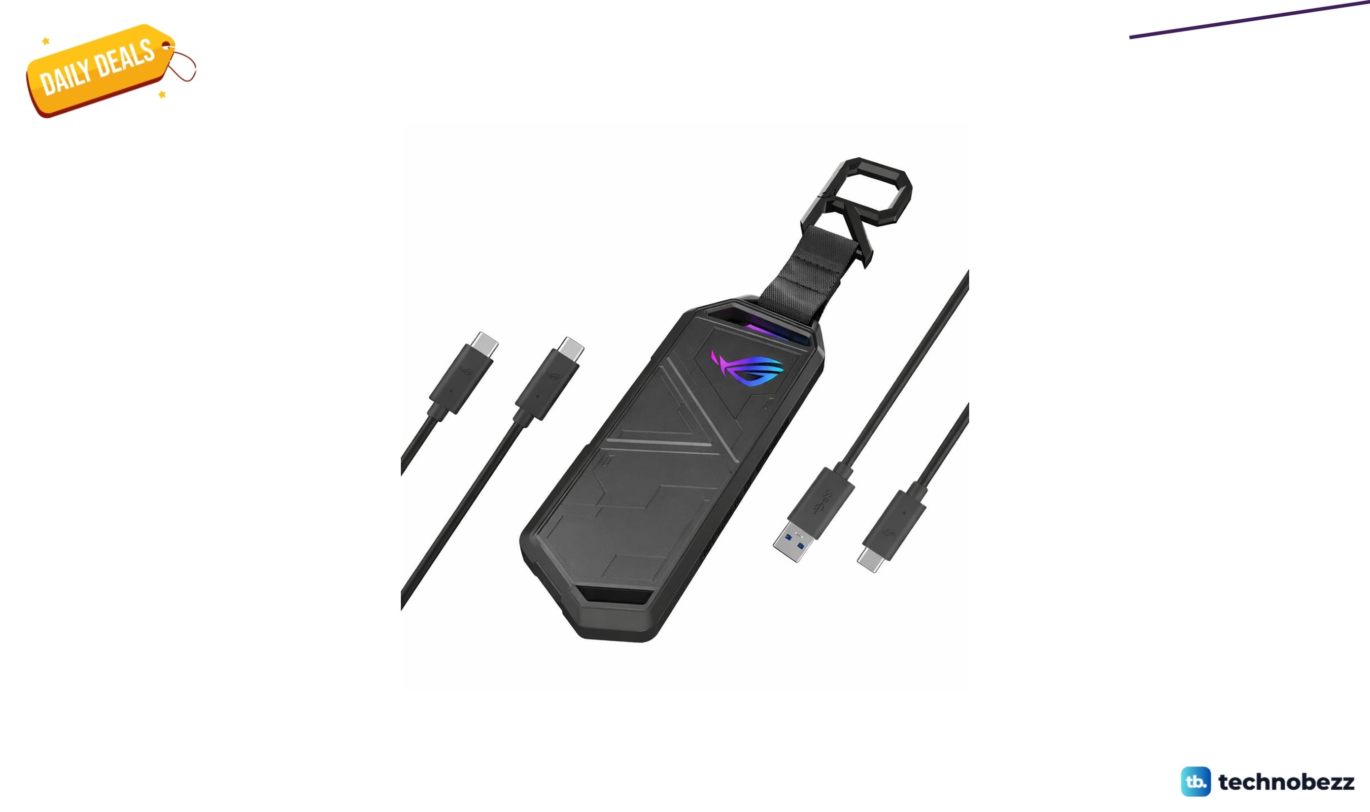 ASUS ROG Strix Arion M.2 NVMe enclosure drops to $42.74 in Prime Day sale
