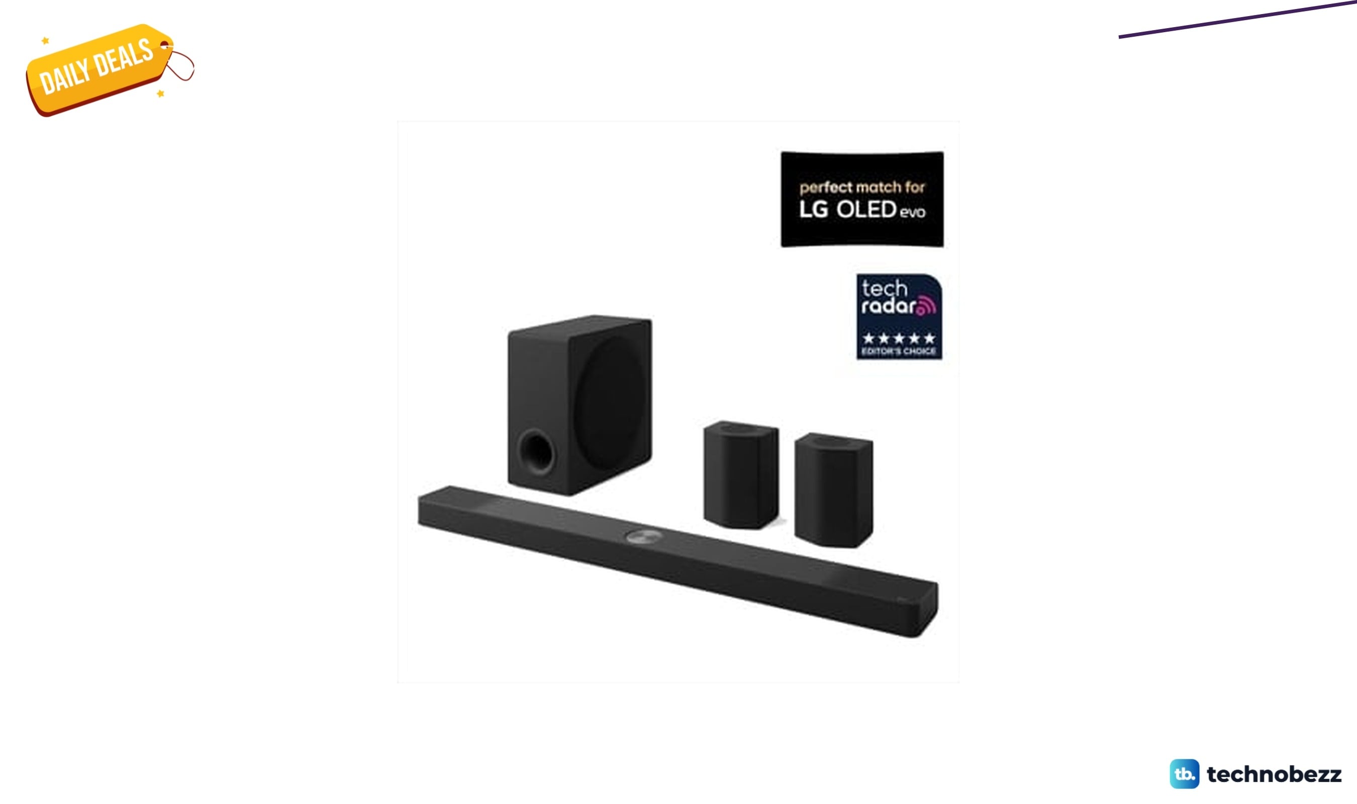 LG Offers S95AR Home Theater Soundbar for $1199.99