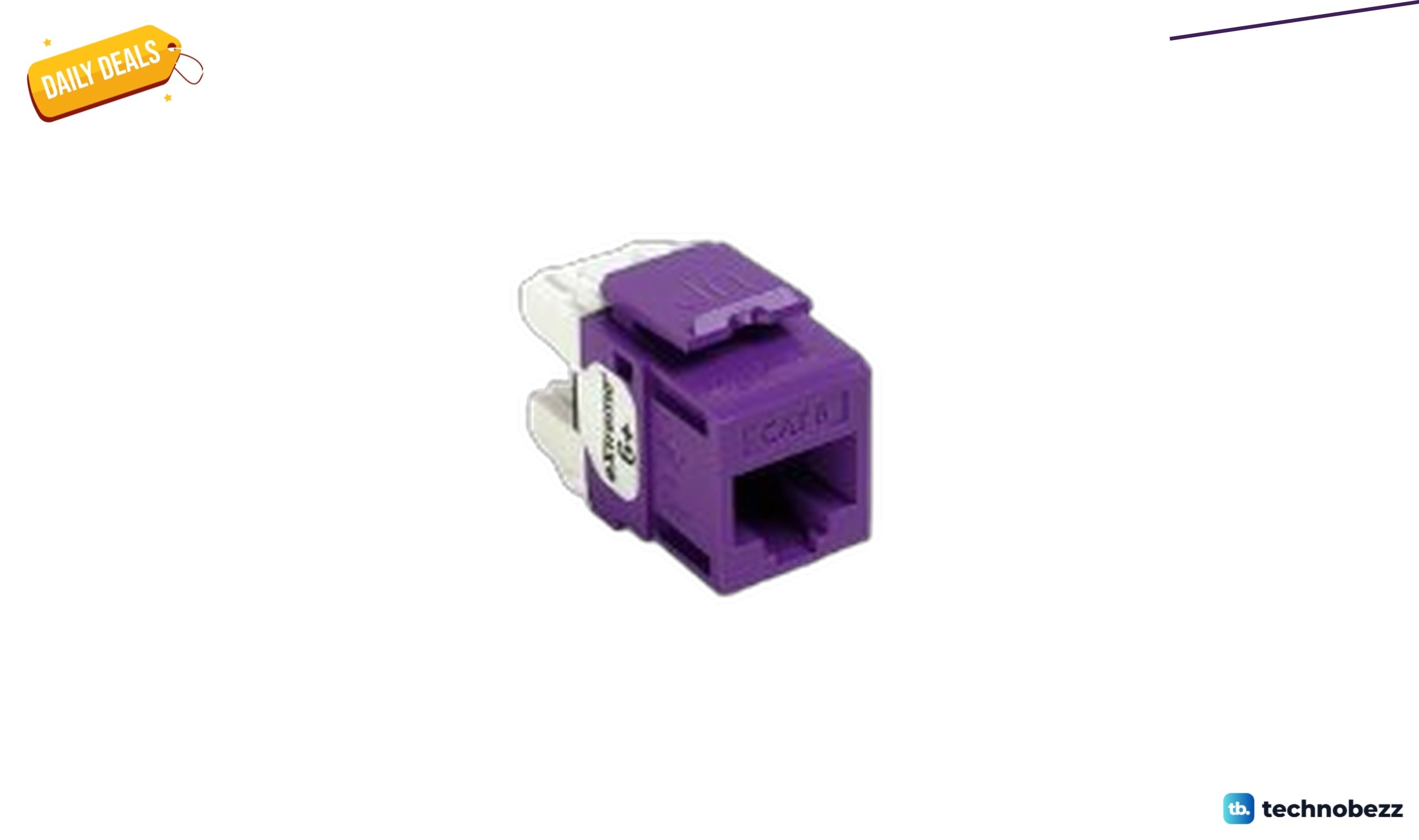 Leviton Extreme 6+ QuickPort Connector CAT 6 drops to $136.55