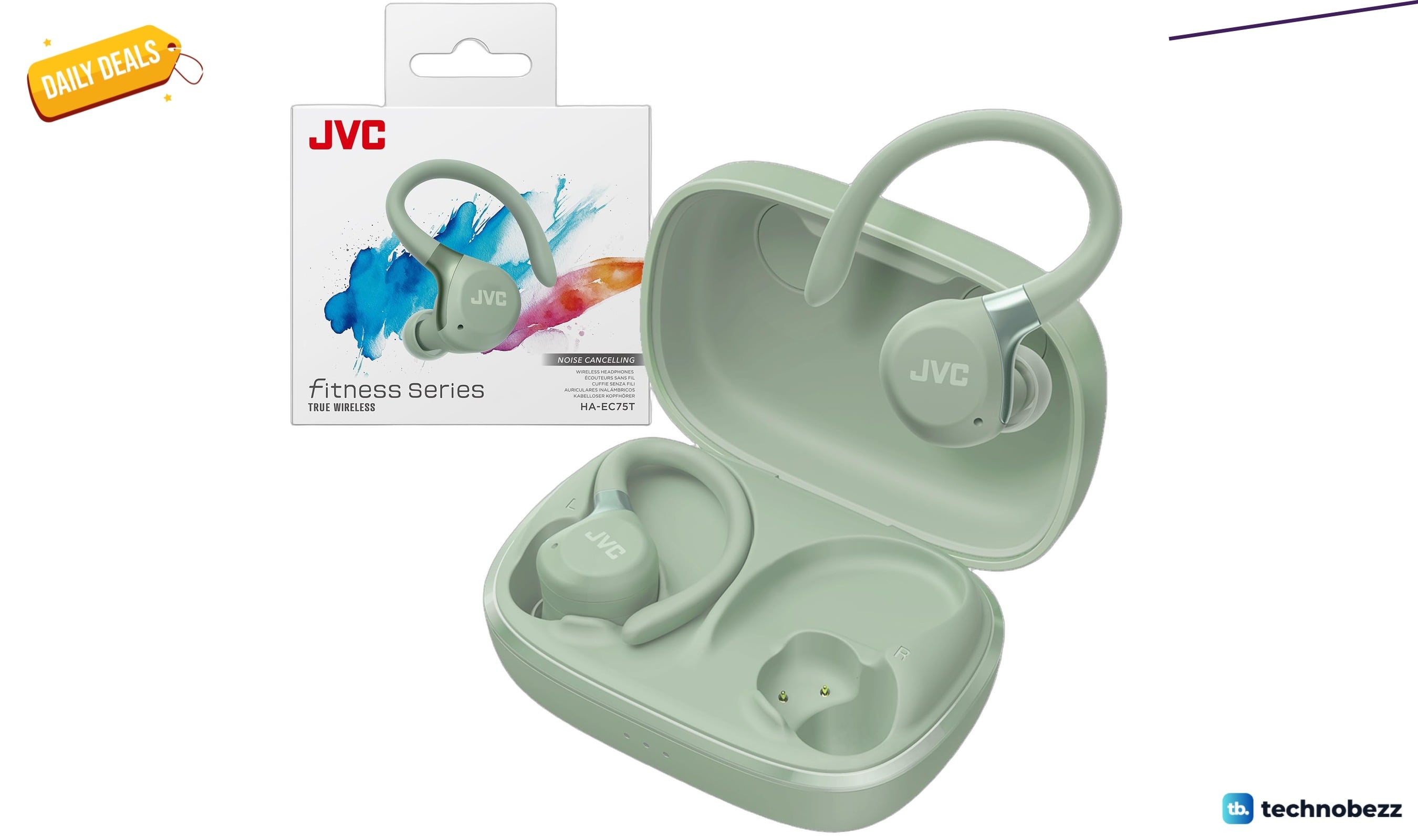 JVC Fitness True Wireless Sport Earbuds discounted to $70.49 on Amazon