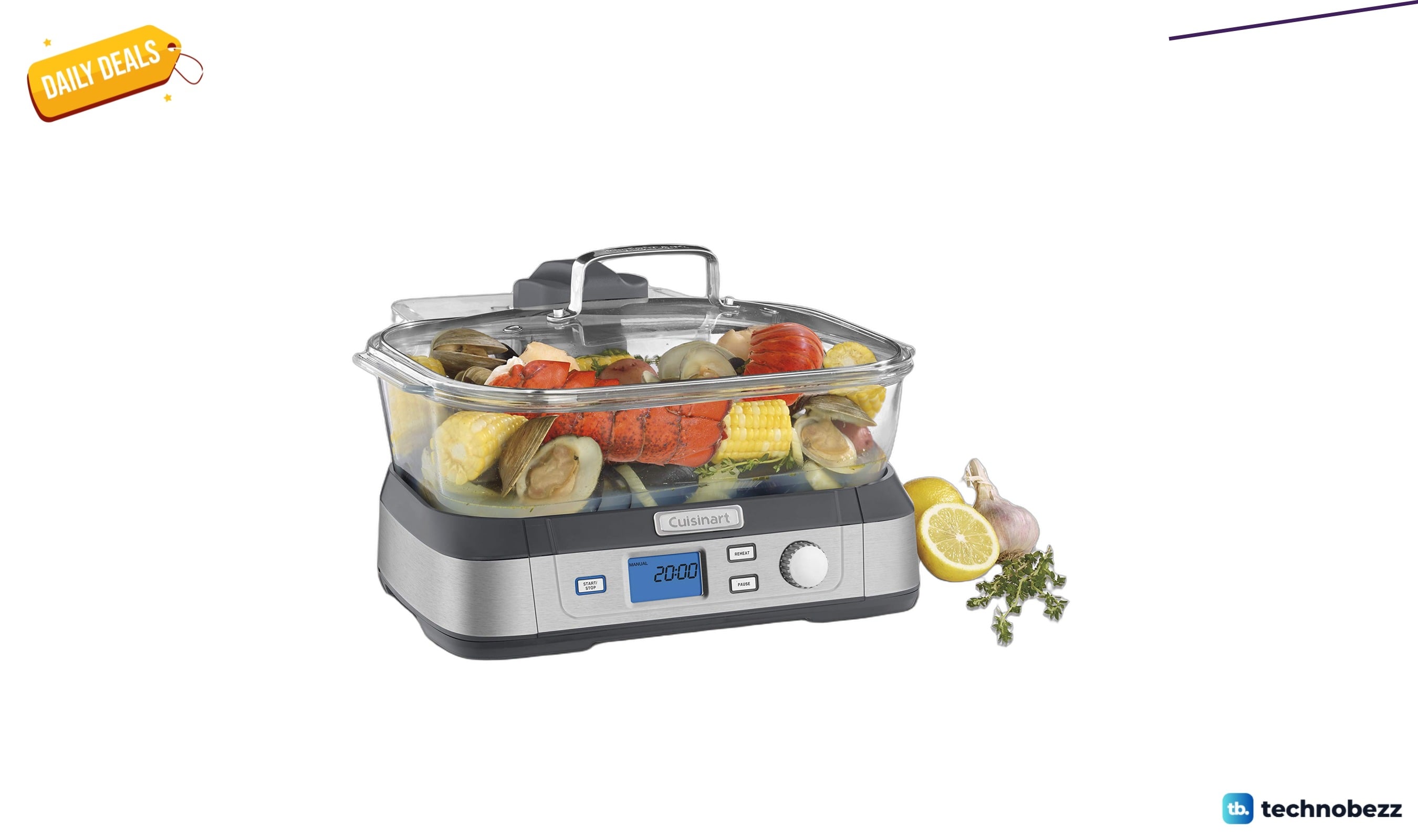 Cuisinart Cookfresh Digital Glass Food Steamer drops to $145 on Amazon