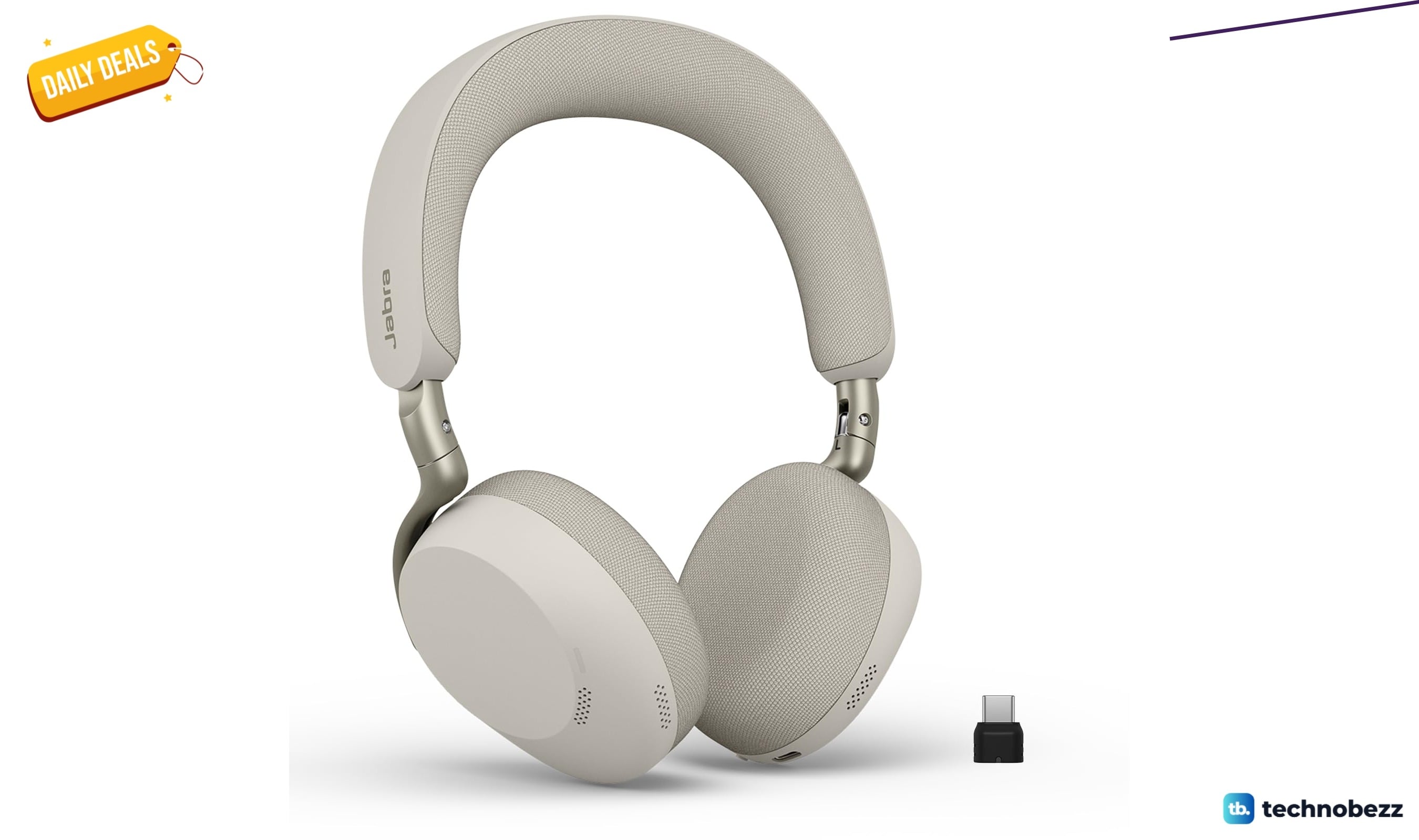 Jabra Evolve3 75 On-Ear Headset drops to $339 for a $124 savings