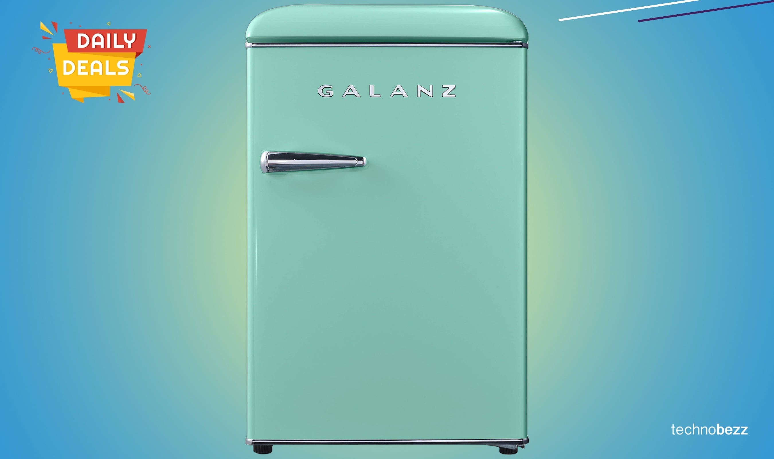 Galanz GLR25MGNR10 Retro Mini Fridge drops to $238.42