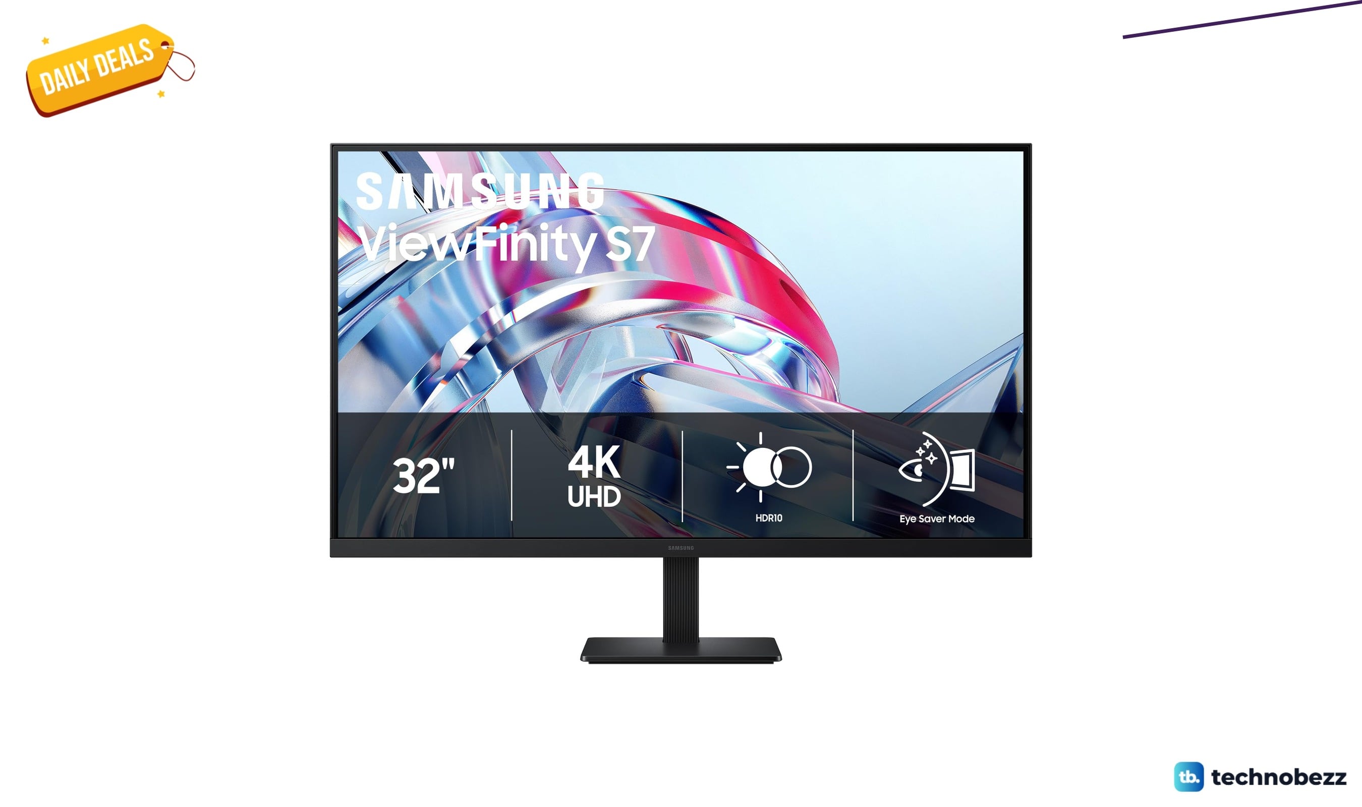 Samsung ViewFinity S7 High-Resolution Monitor falls to $259.99 in an early October Prime Day deal