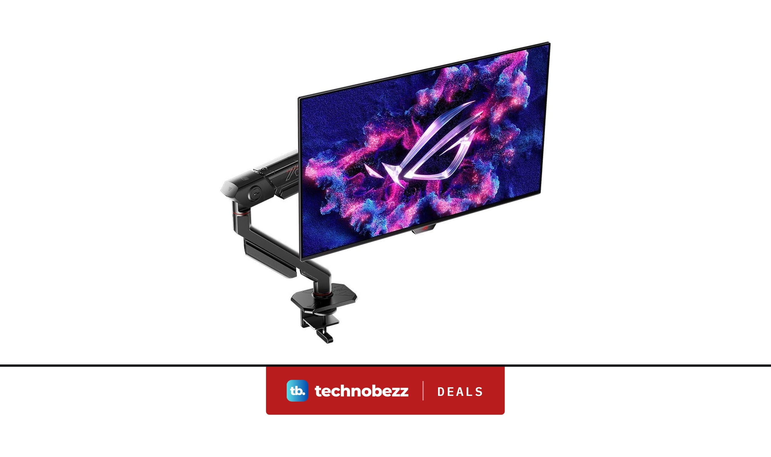 ASUS ROG PG27AQDM-R 1440p OLED Gaming Monitor hits new low at $499