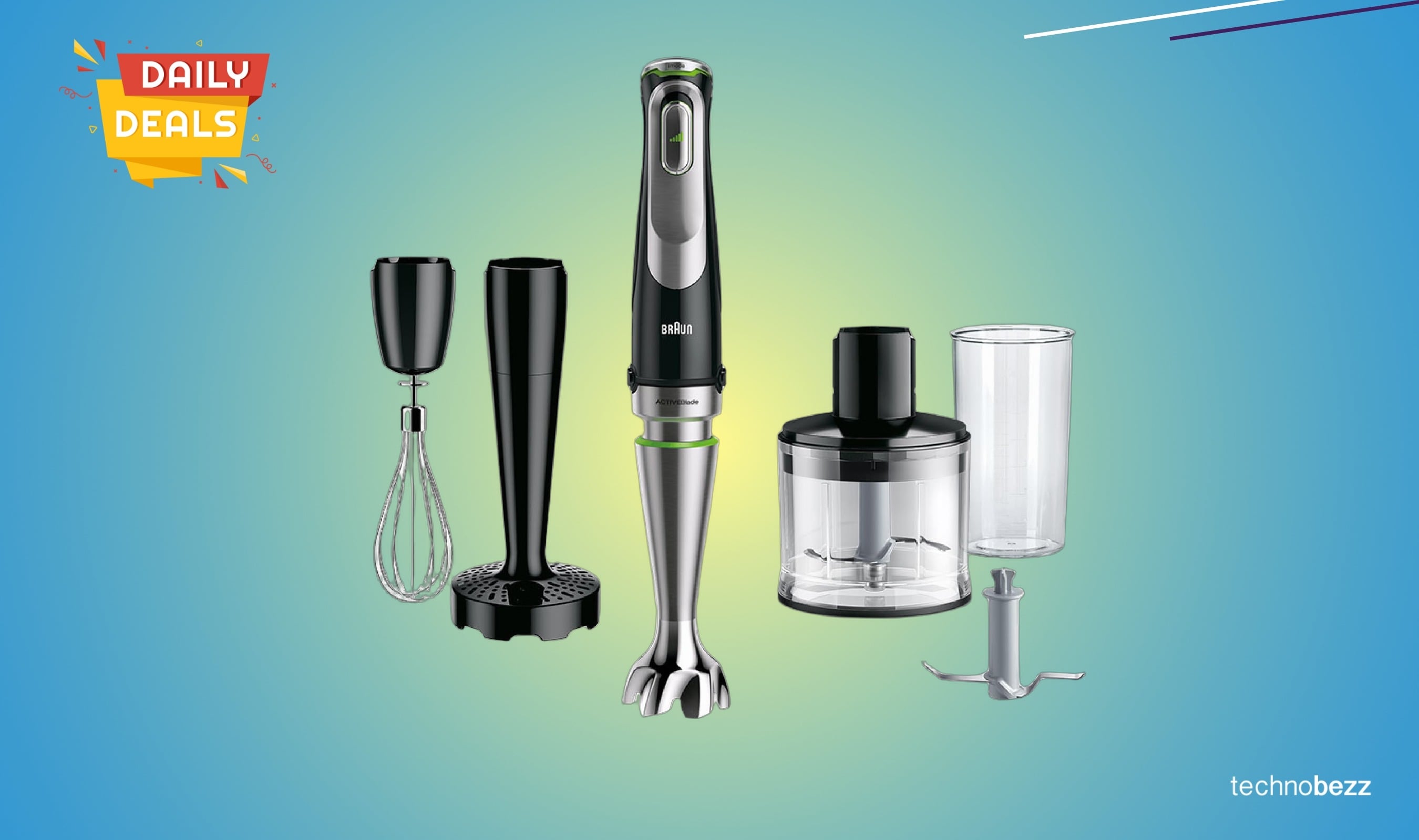 Braun MultiQuick 9 Hand Blender drops to $129.95 on Amazon