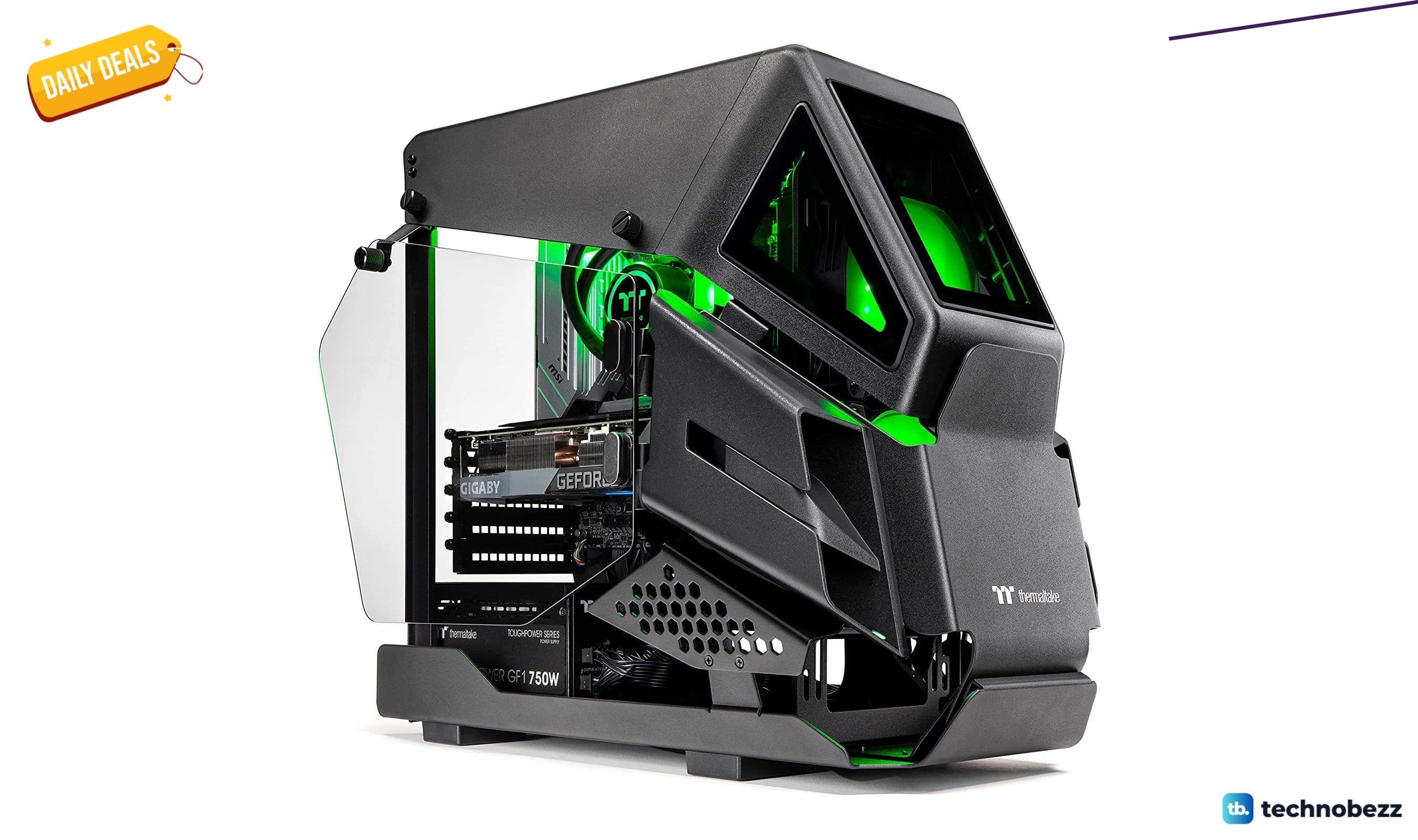 Thermaltake AH-370 Liquid-Cooled Gaming Desktop drops to $2337.56 at Amazon