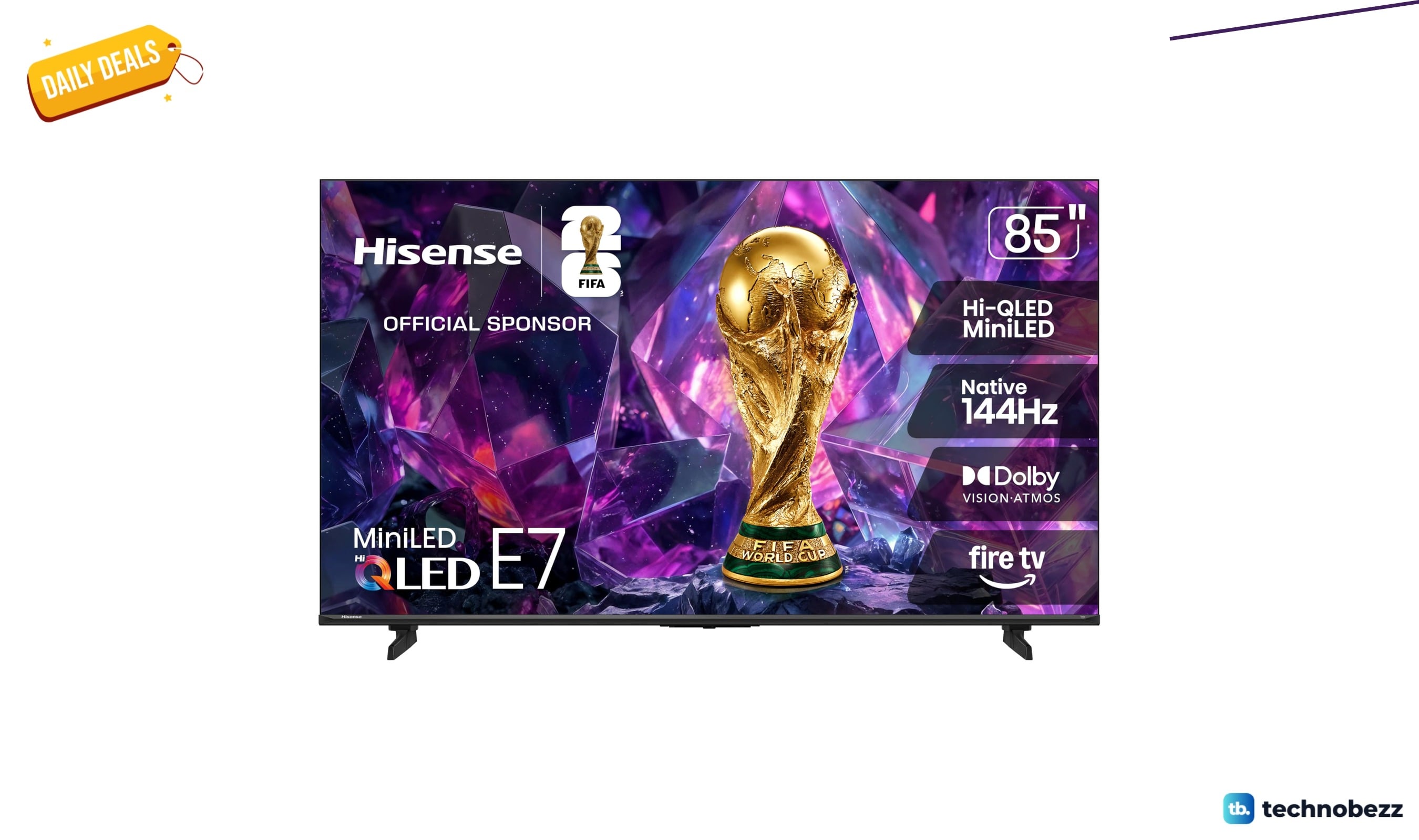 Hisense 85" E7 Cinema Hi-QLED Mini-LED 4K drops to $997.97