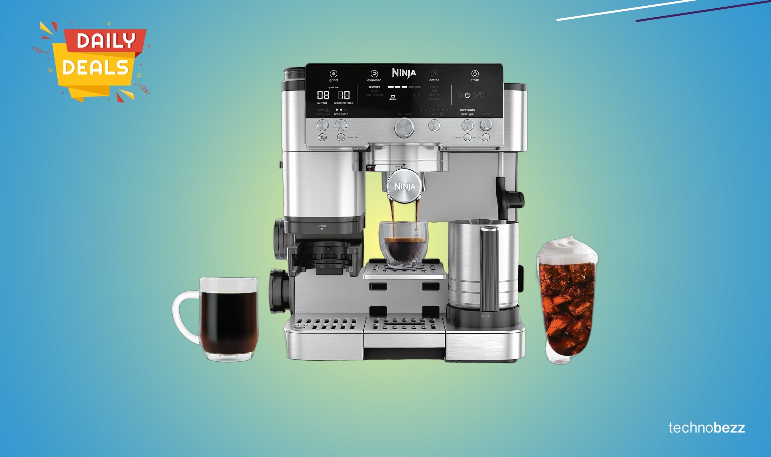 Ninja Luxe Café 3-in-1 Espresso now available for $599
