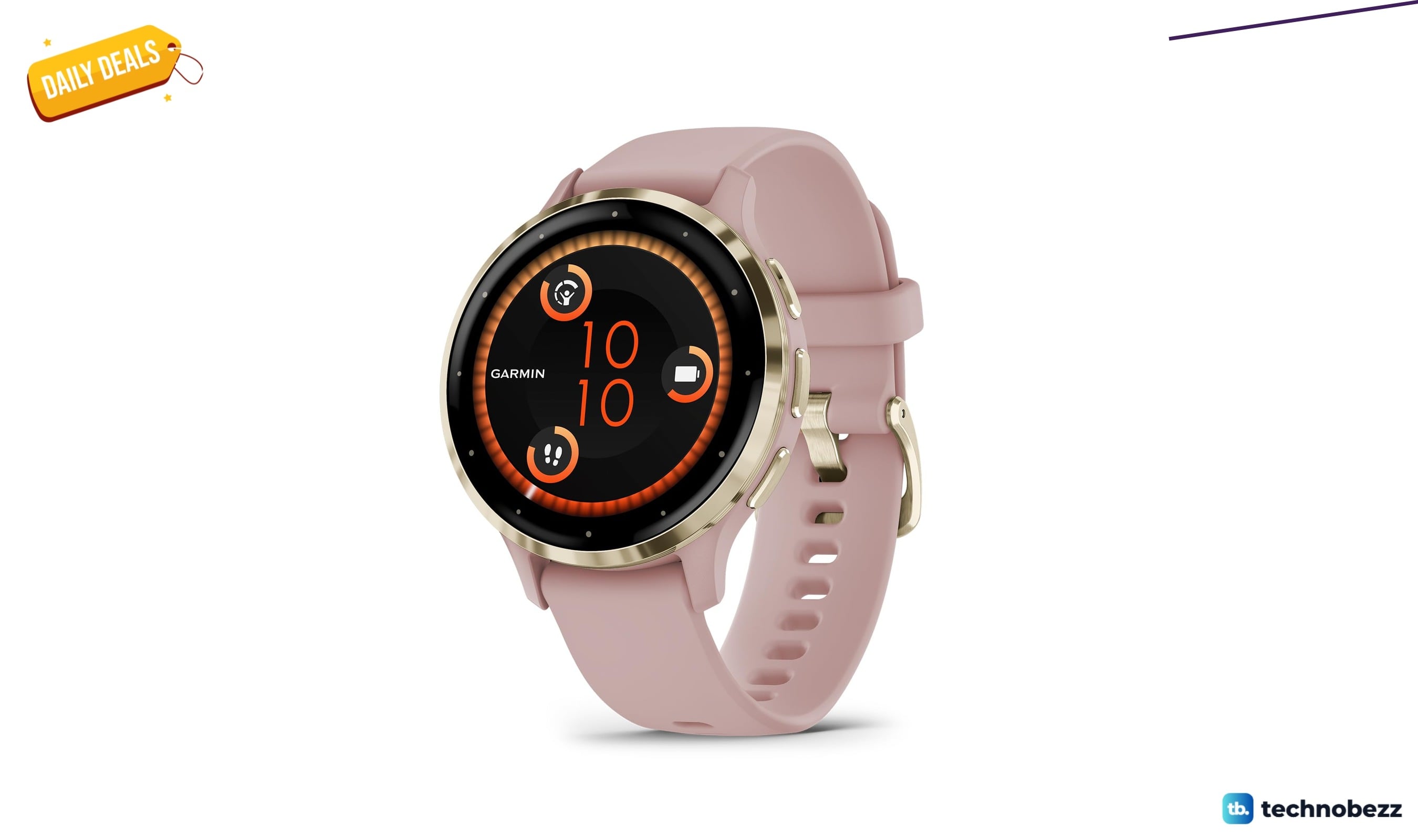 Garmin Venu 3S Soft Gold Stainless Steel falls to $302.70 at Amazon