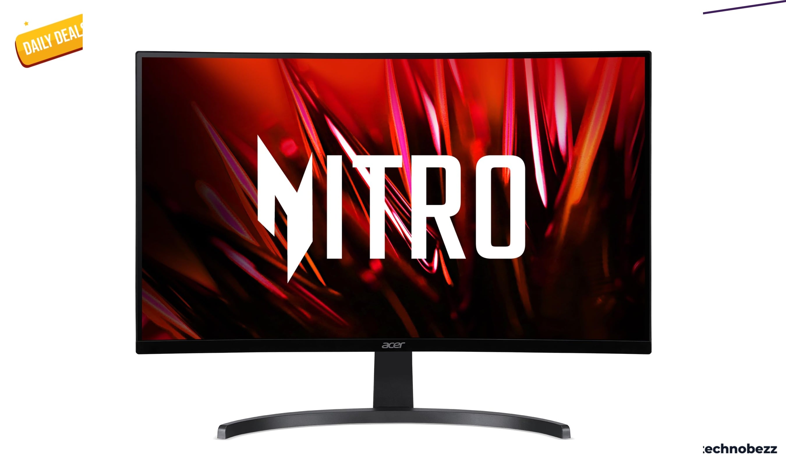 Acer QHD 2560x1440 Curved 100Hz Office Monitor drops to $207.86