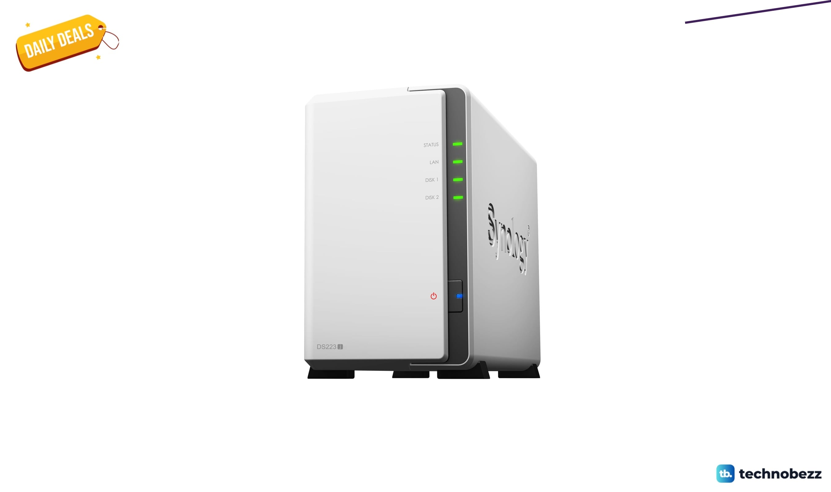 Synology 2-Bay DiskStation DS223j drops to $151.04 on Amazon