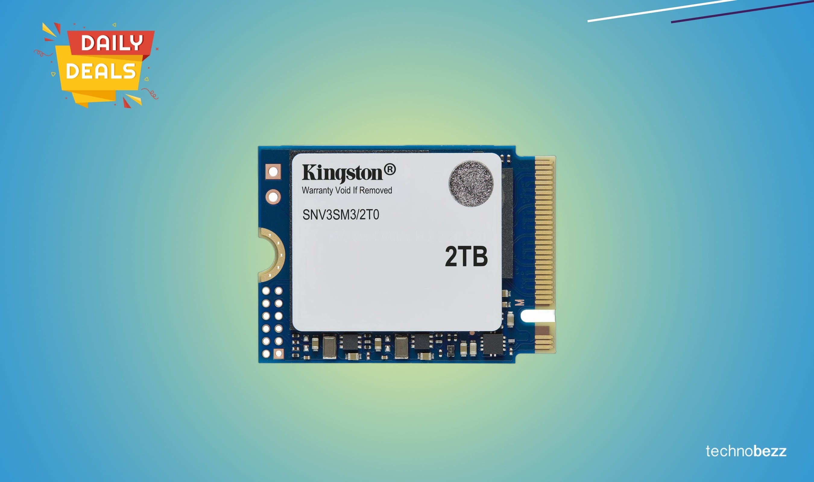 Kingston NV3 2TB M.2 2230 SSD drops to $350.54 on Amazon