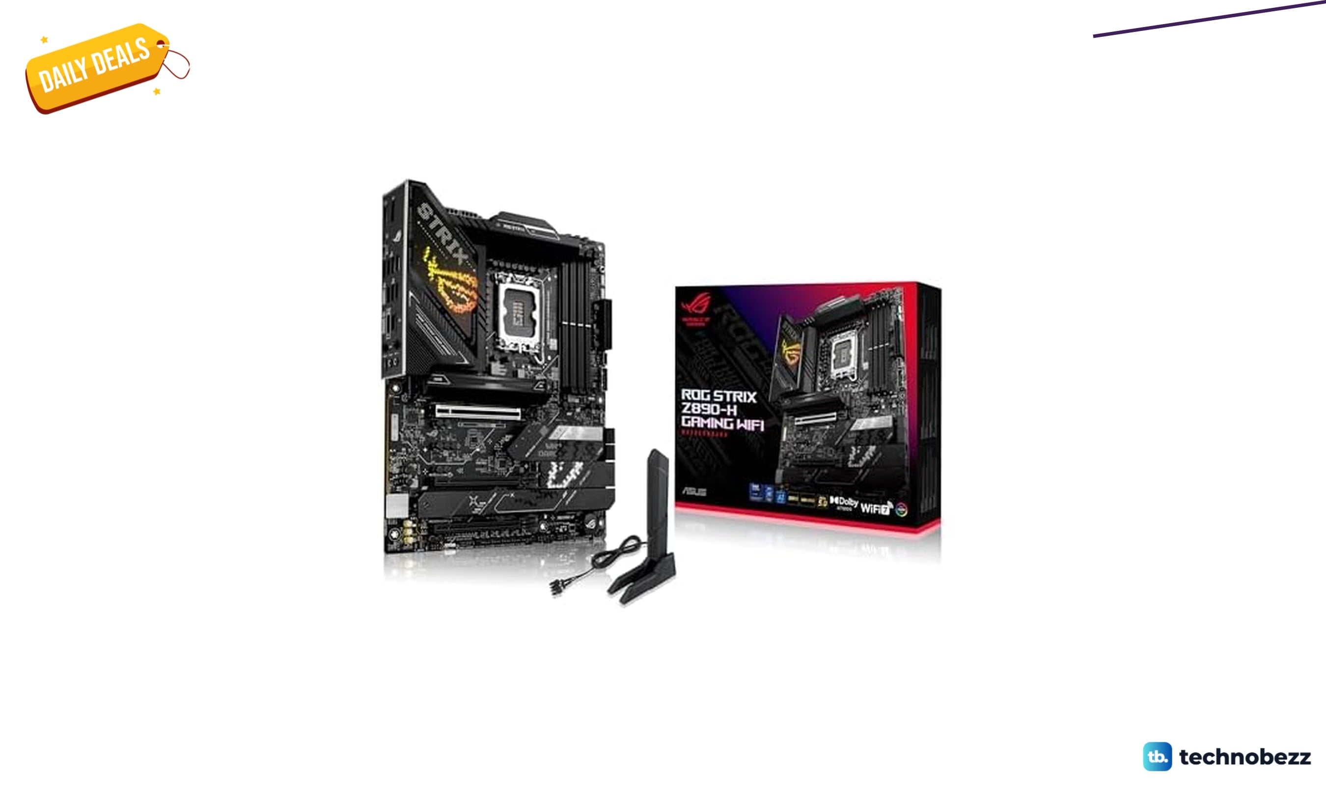Woot offers ASUS ROG Strix Z890-H Gaming WiFi Z890 for $229.99