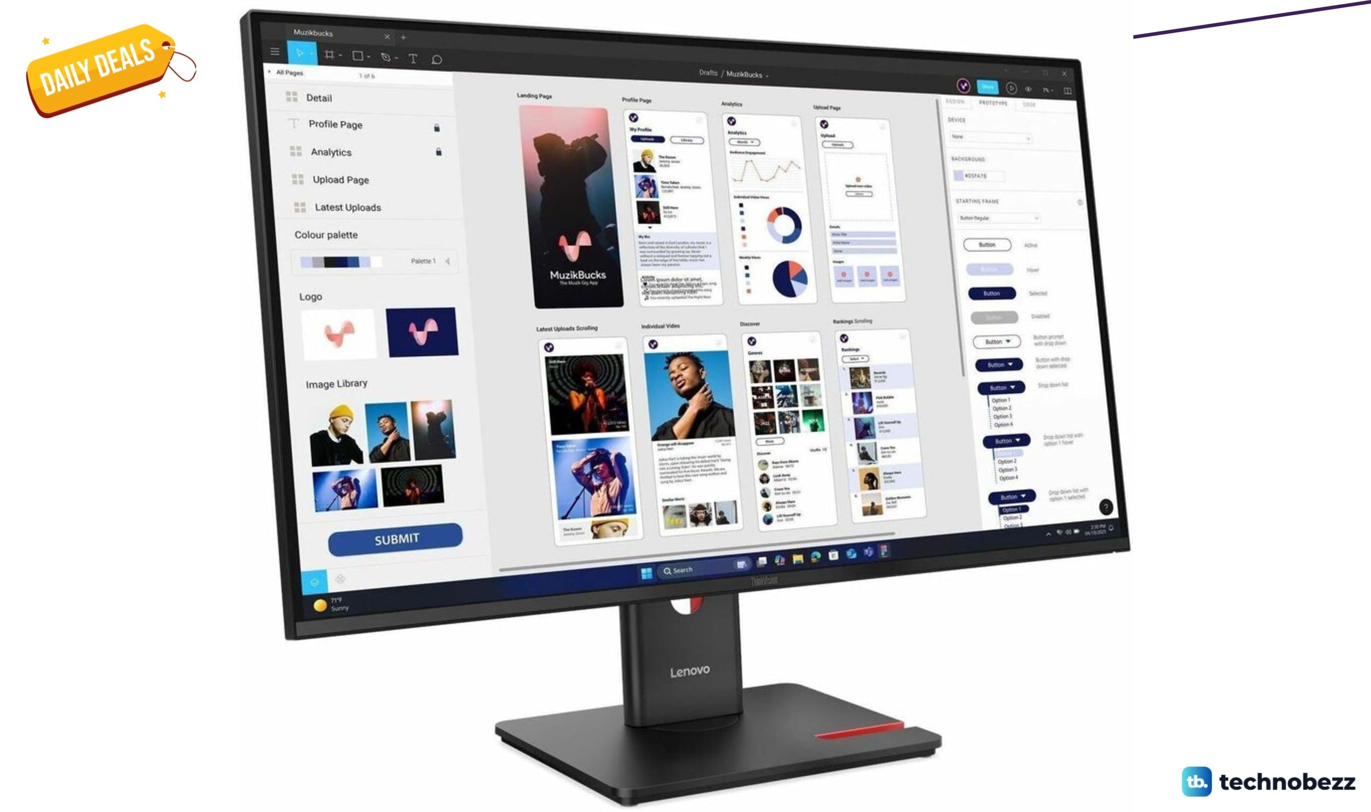Lenovo ThinkVision T32UD-40 4K Monitor Drops to $429 at Amazon