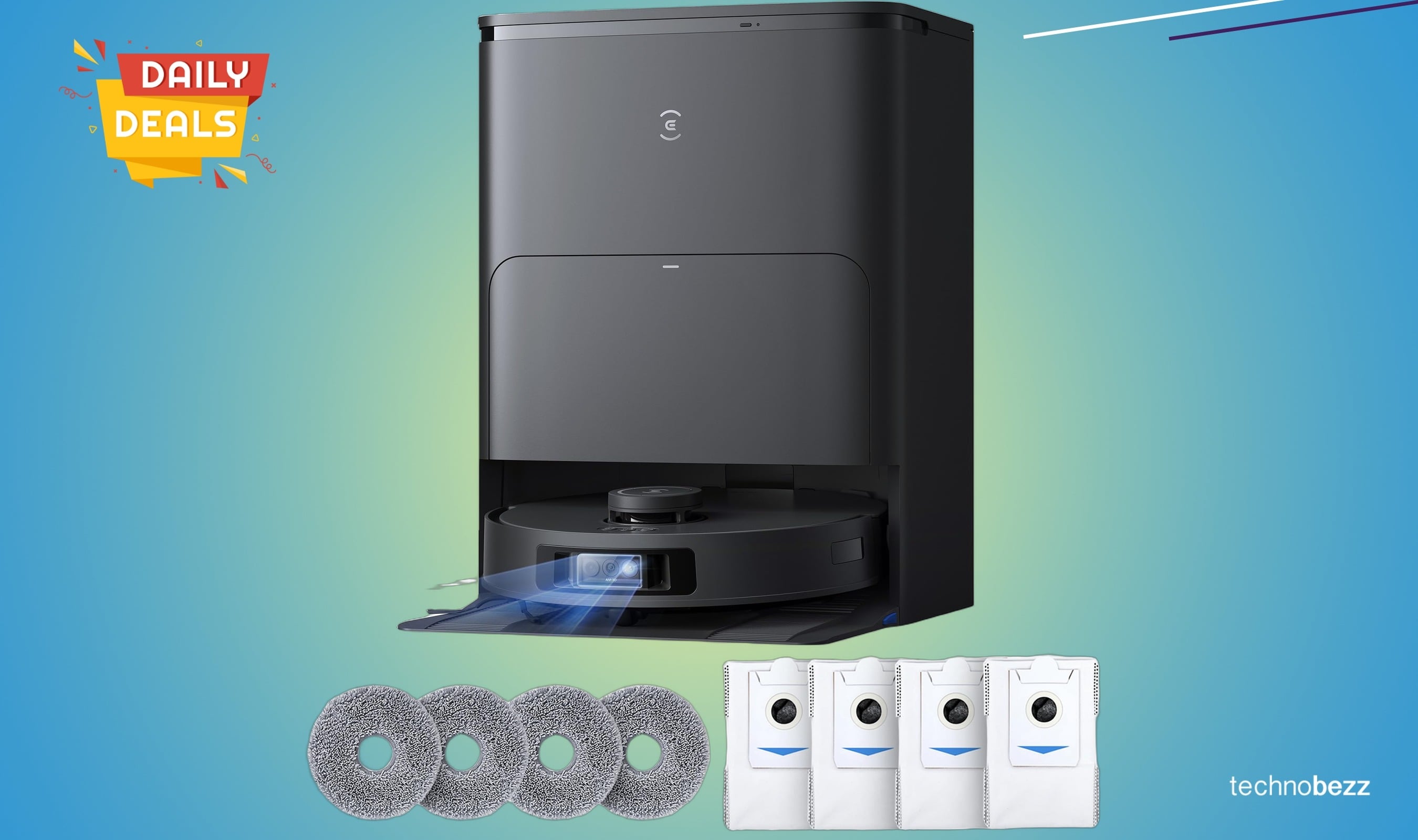 ECOVACS DEEBOT T30S AI Care Robot Vacuum drops to $349.99