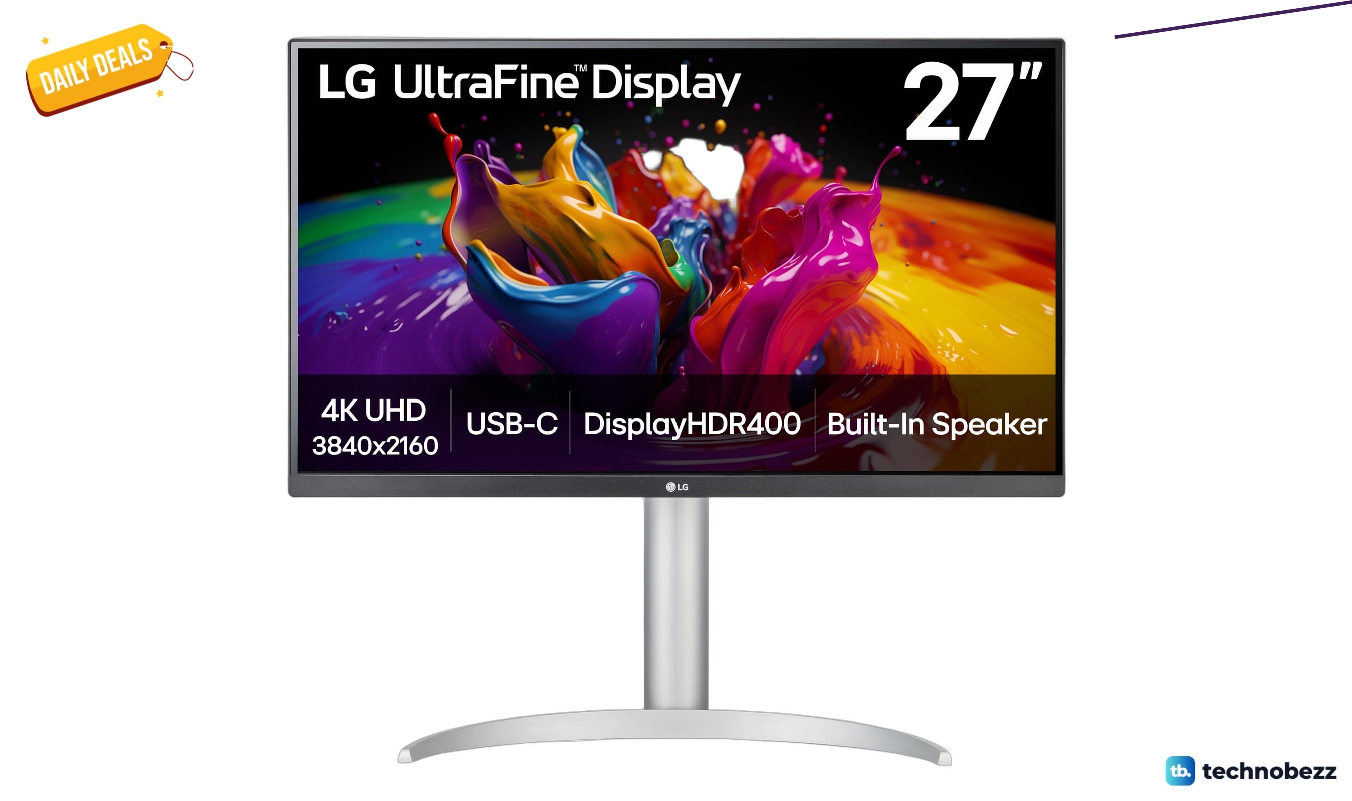 LG 27UP850K-W Ultrafine 4K monitor drops to $349.99 on Amazon