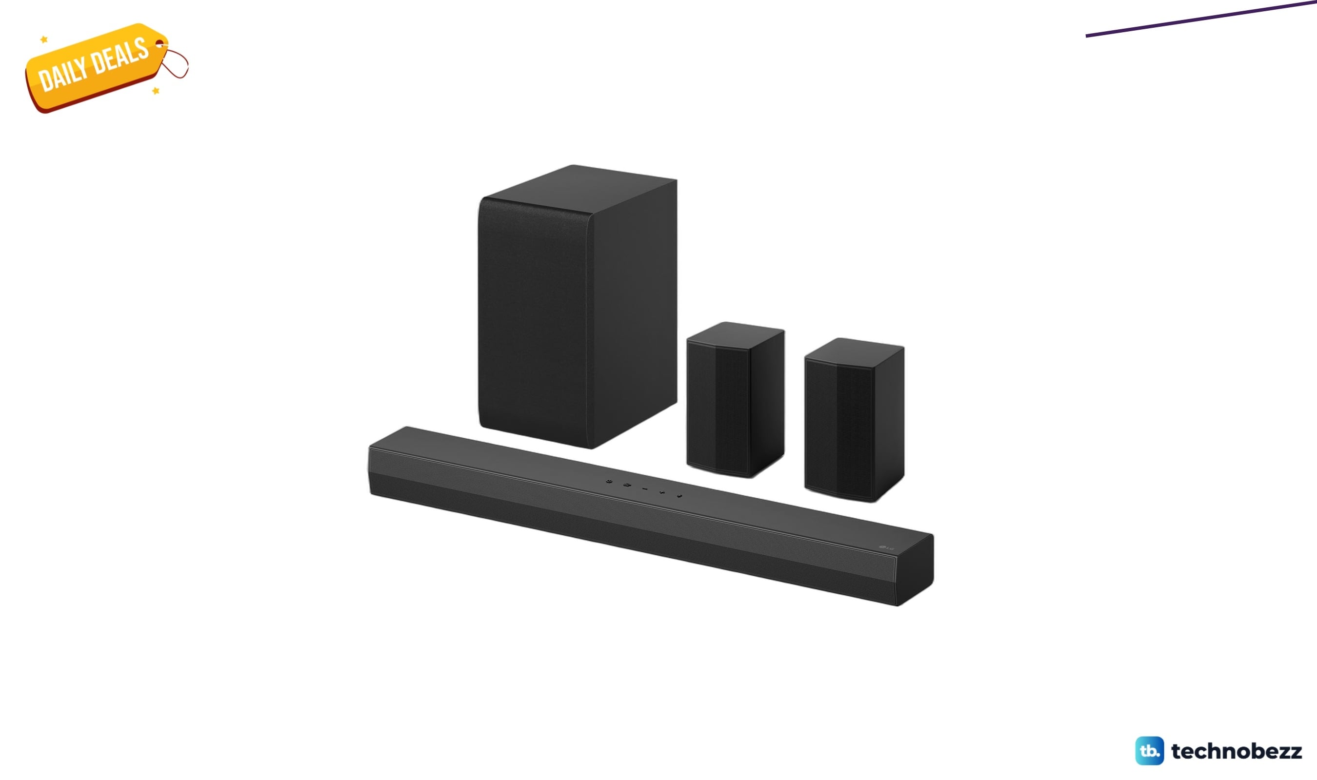 LG S40TR 4.1 ch Home Theater Soundbar drops to $196.99 on Amazon