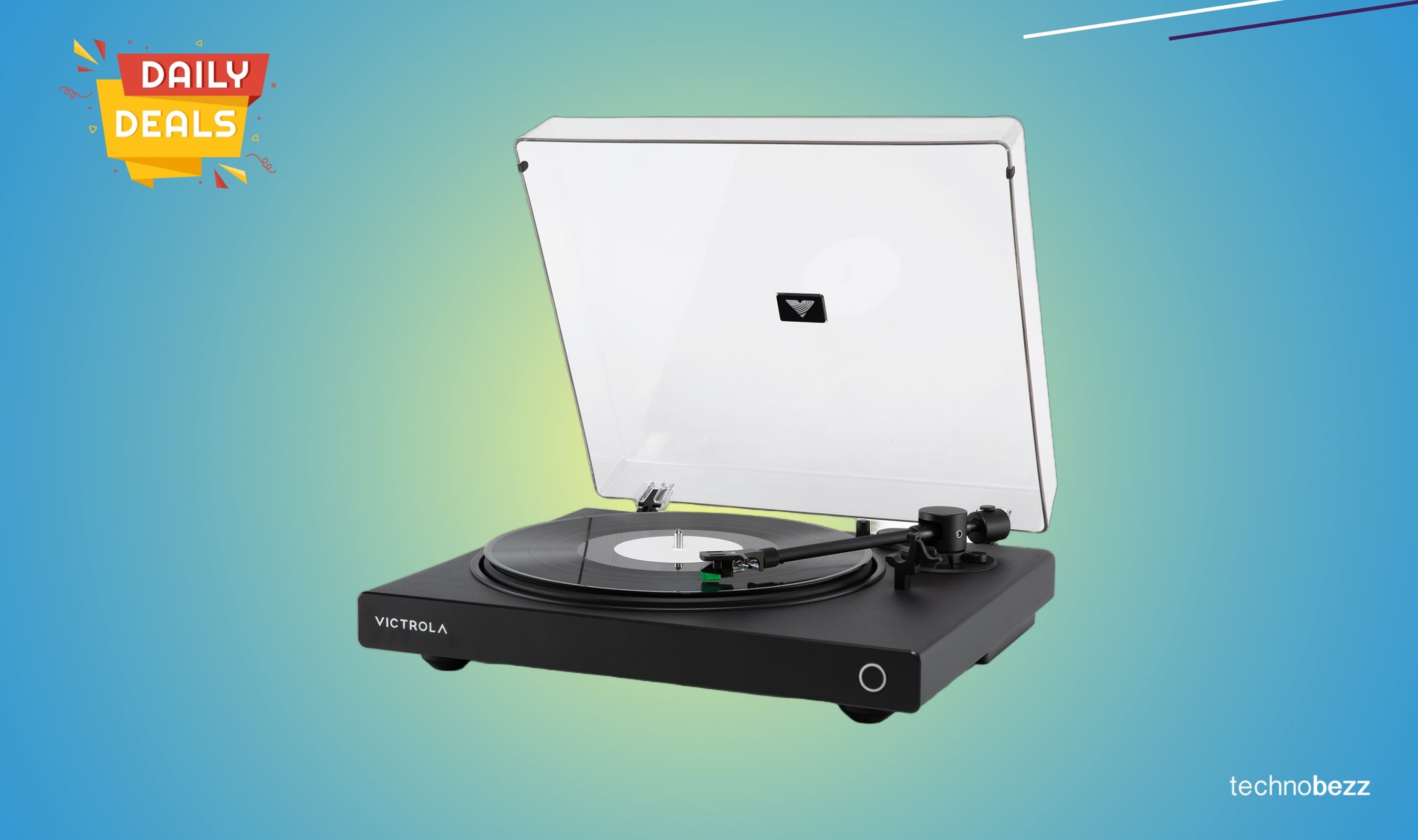 Victrola Wave Bluetooth turntable drops to $368.22