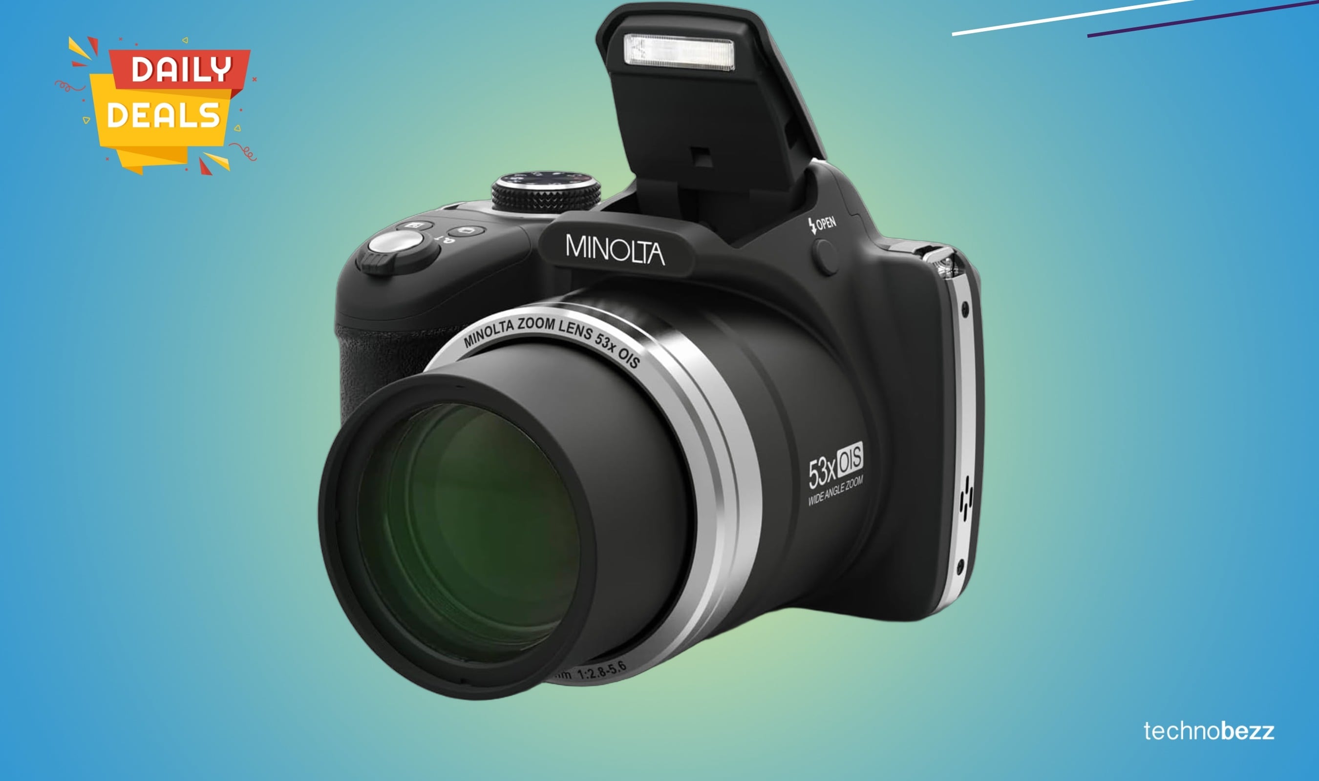 Minolta Pro Shot 16MP HD Digital Camera drops to $329