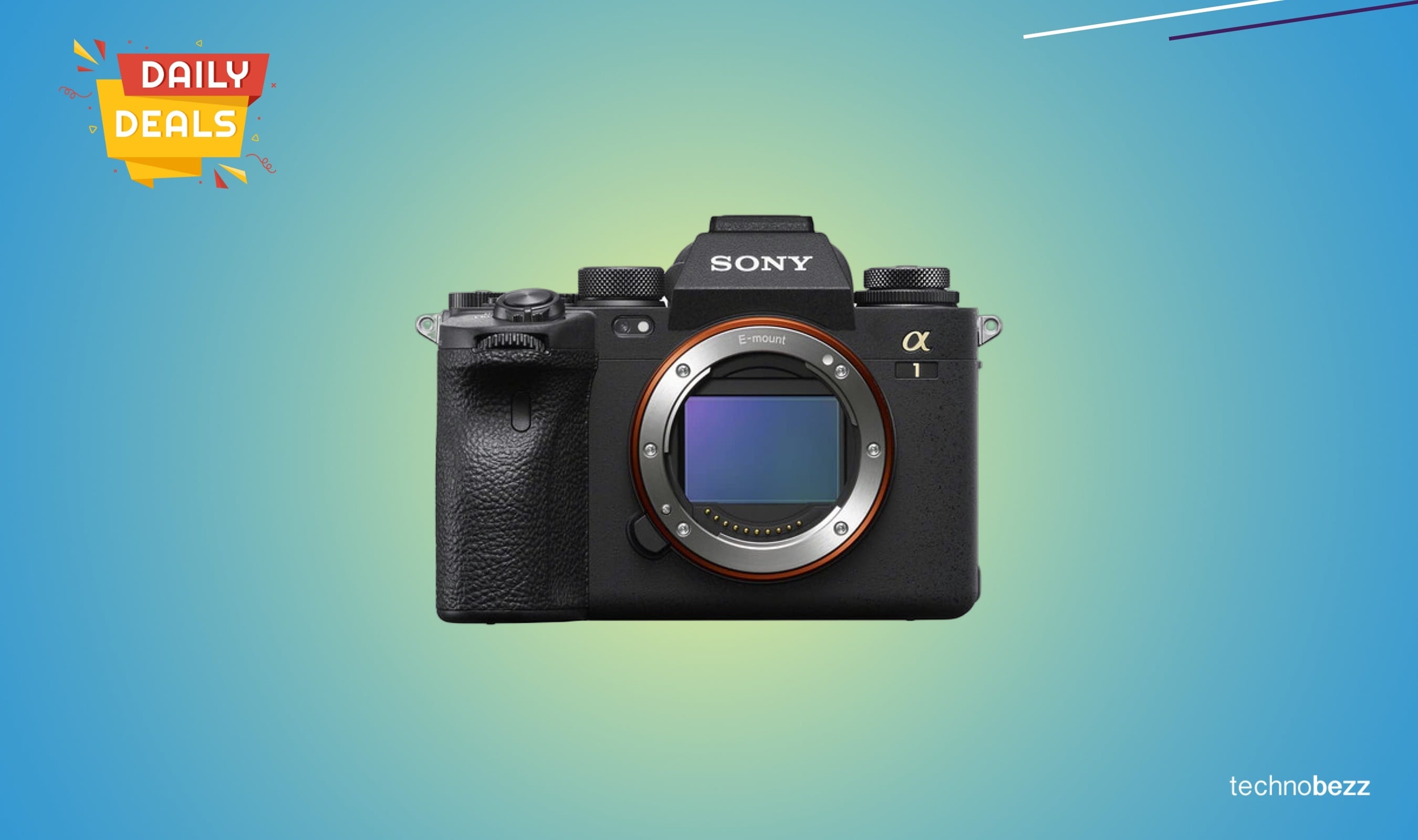 Sony Alpha 1 mirrorless camera drops to $5698 on Amazon