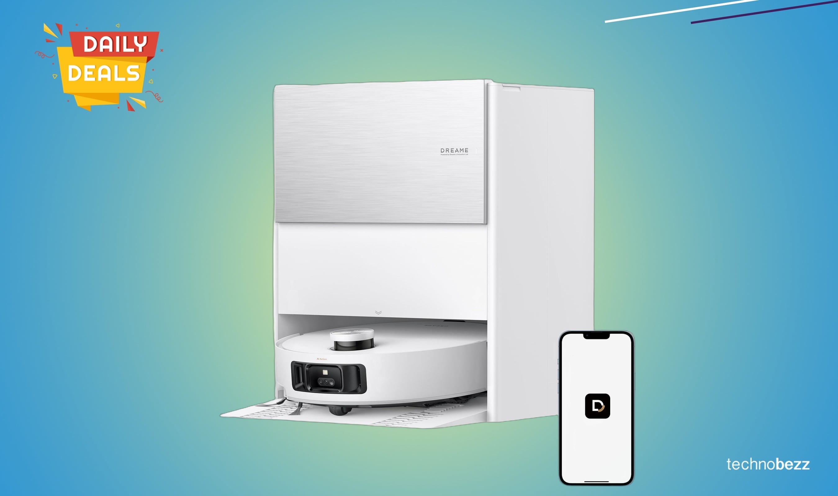 DREAME Aqua10 Roller Robot Vacuum Drops to $949.90