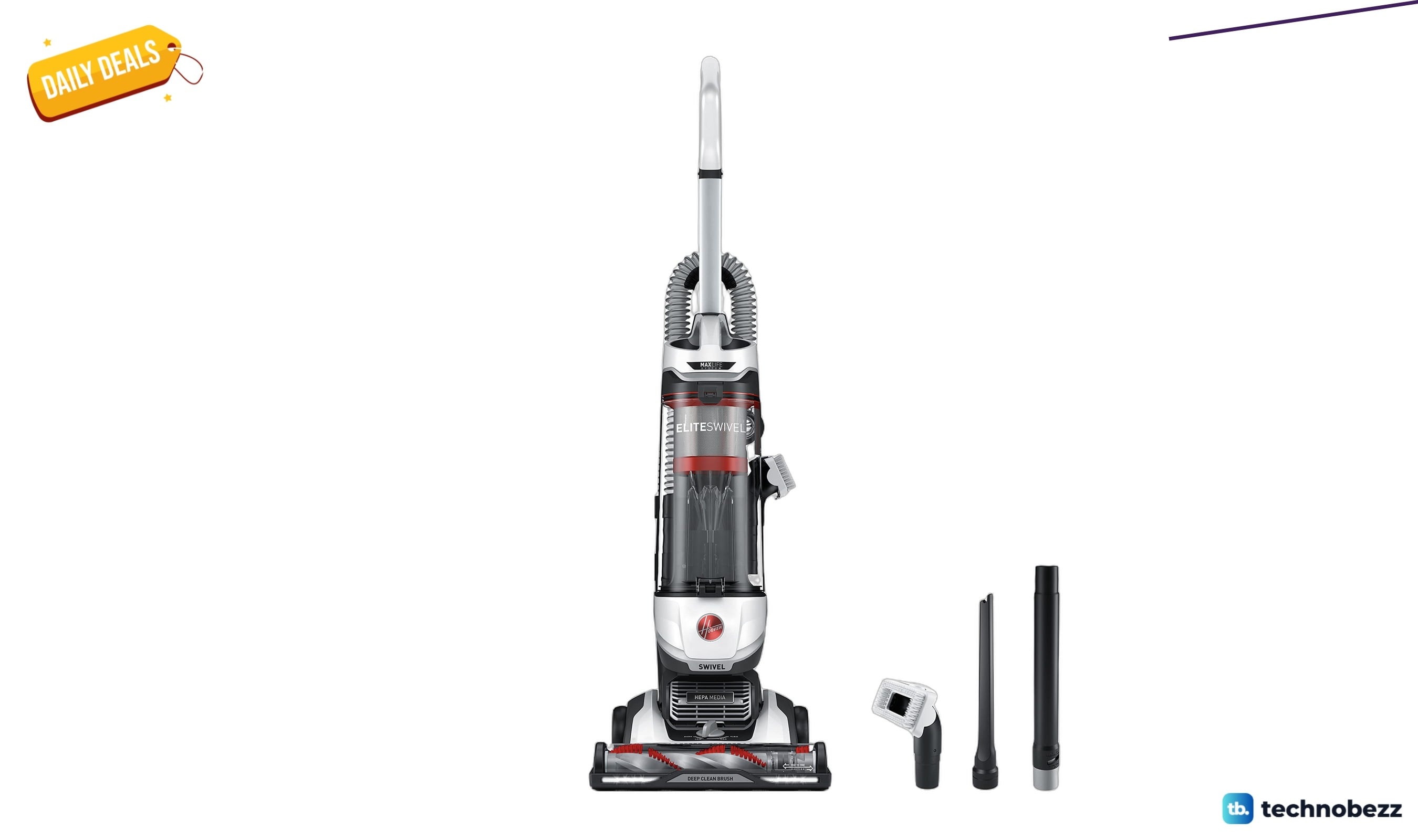 Hoover MAXLife Elite Swivel Vacuum Cleaner drops to $99.95