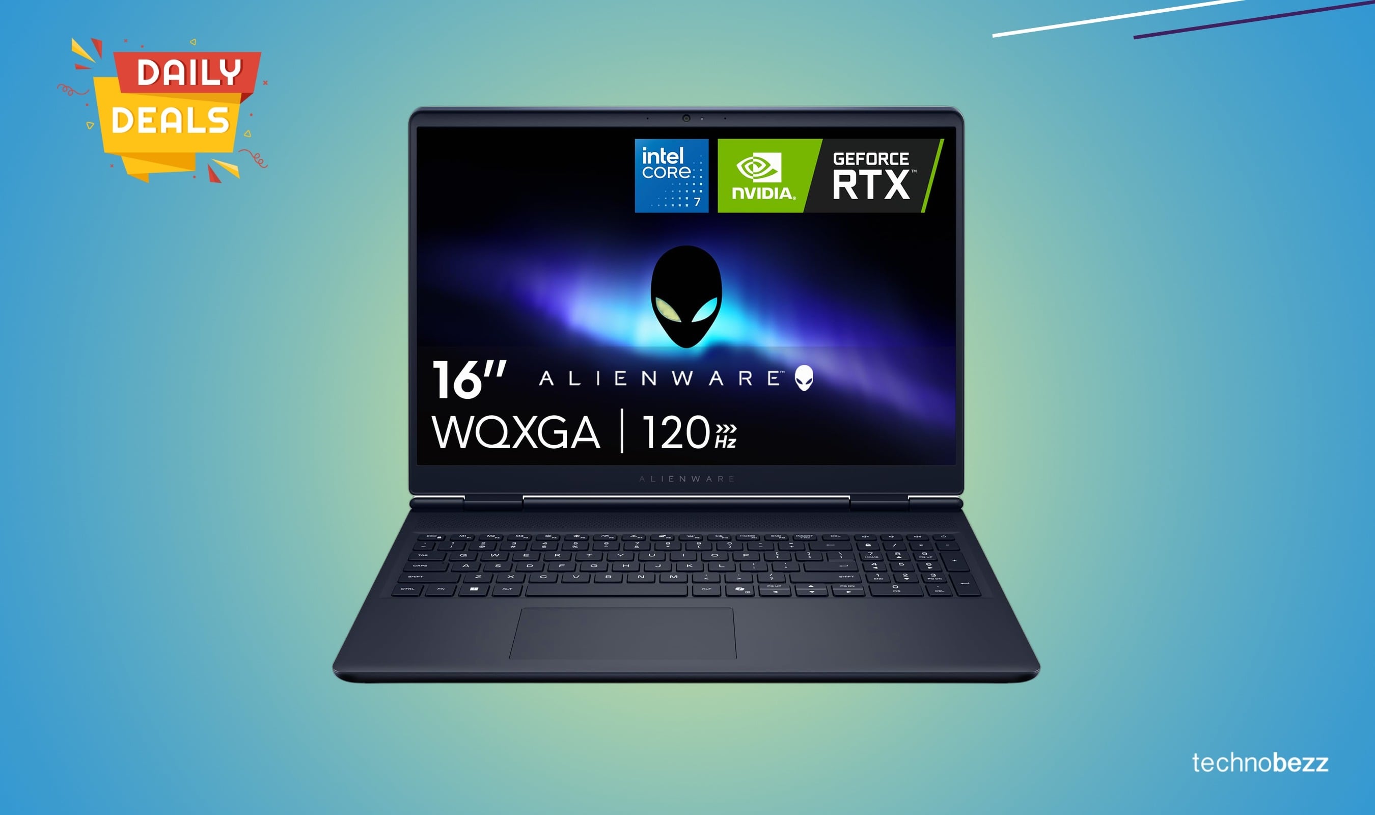 Alienware 16 Aurora Gaming Laptop Drops to $1199 on Amazon