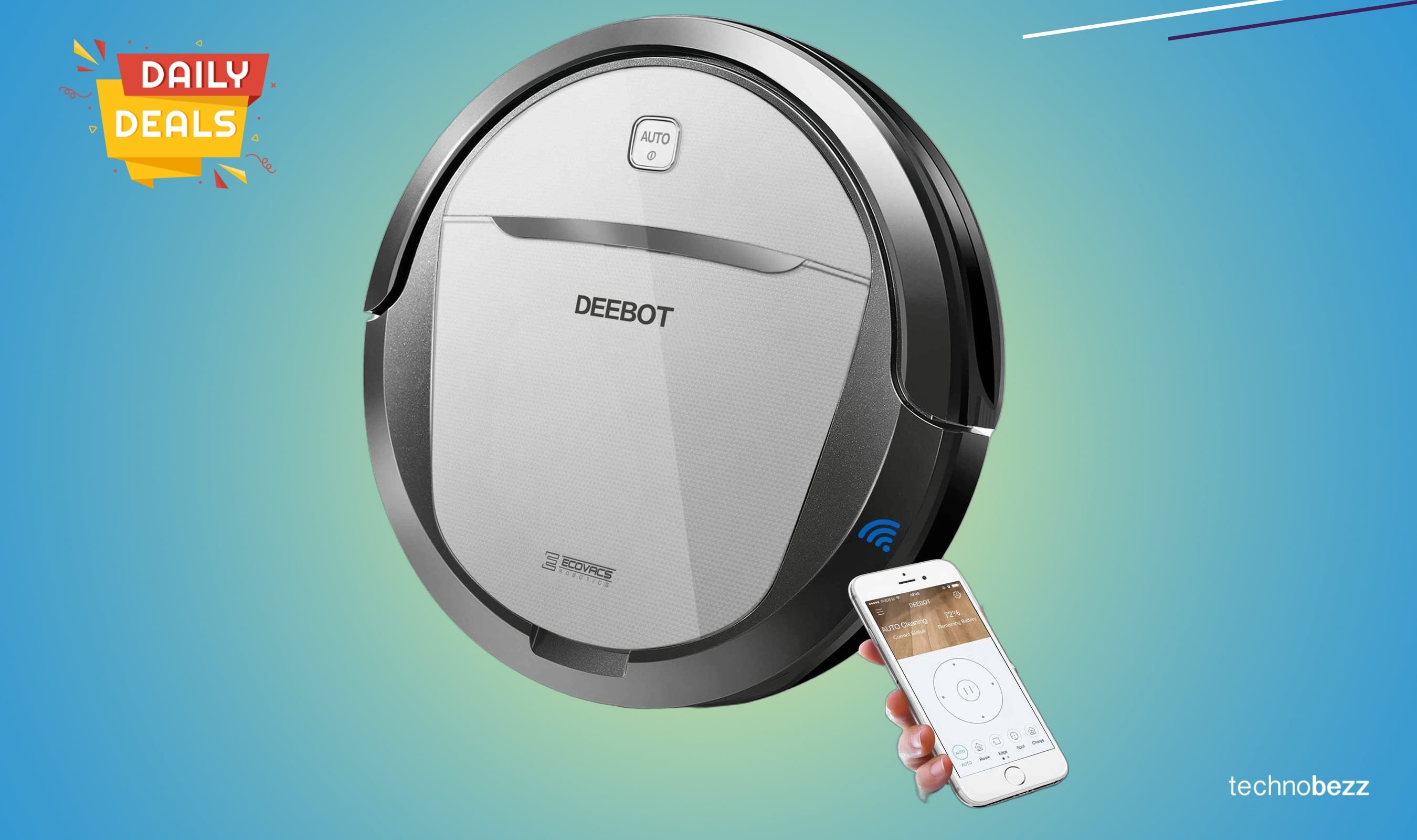 ECOVACS Deebot M80 Pro Robot Vacuum drops to $372.94