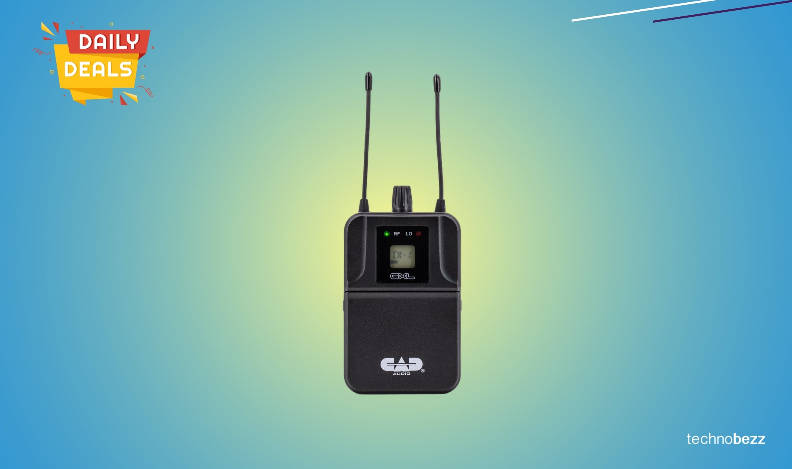 CAD Audio GXLIEMBP BodyPack Receiver drops to $102.99 on Amazon