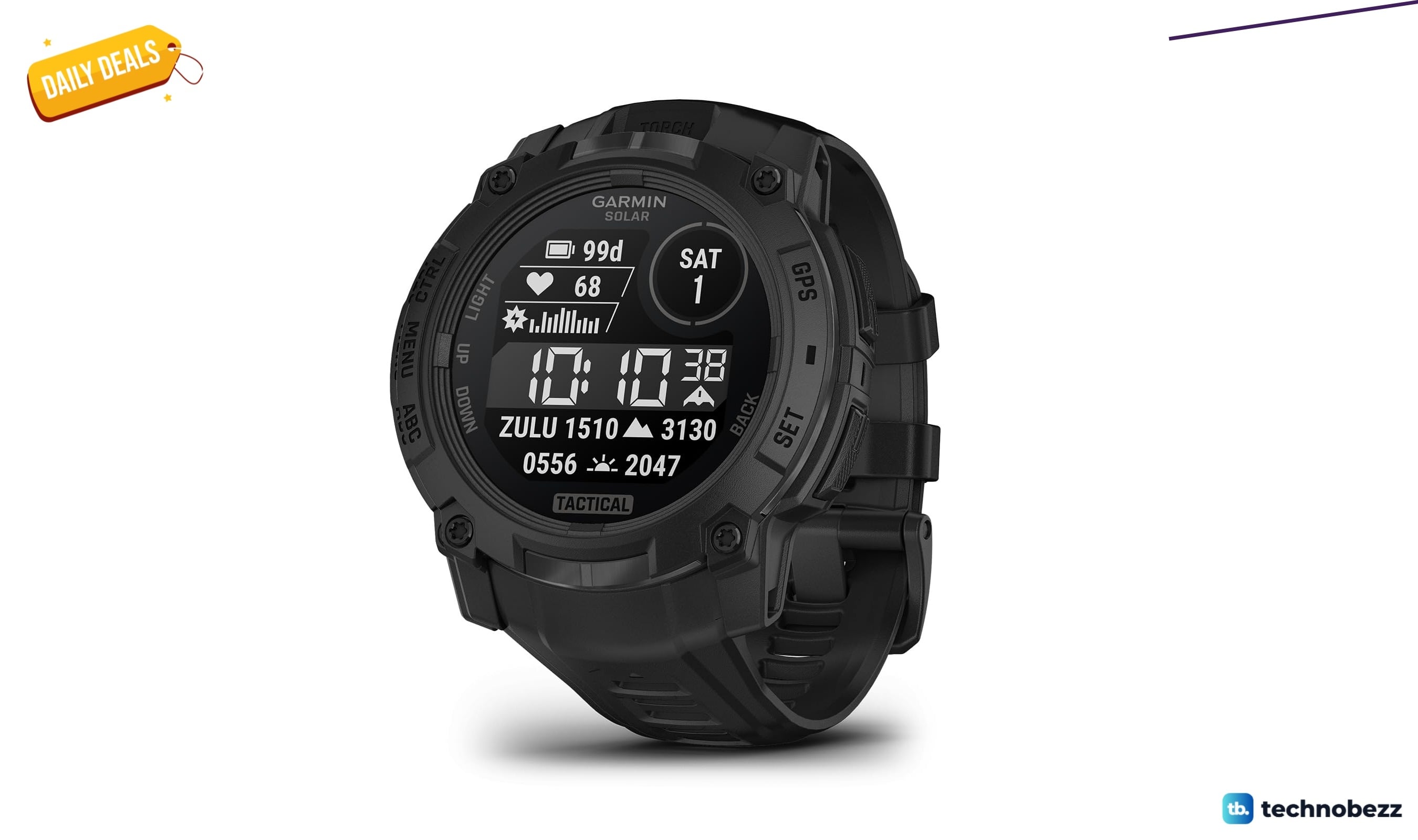 Garmin Instinct 3 Tactical Edition 45mm Solar drops to $349.99