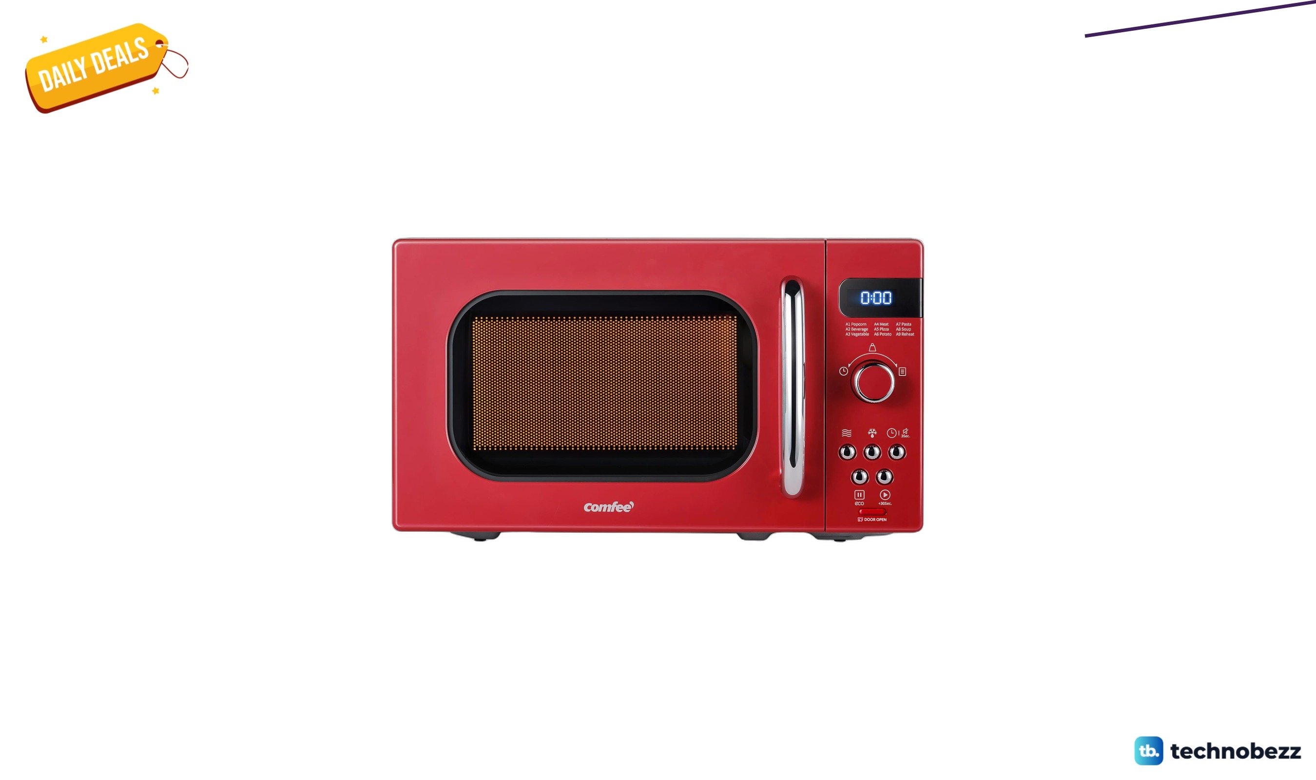 COMFEE' Retro Small Microwave Oven drops to $79.98 on Amazon