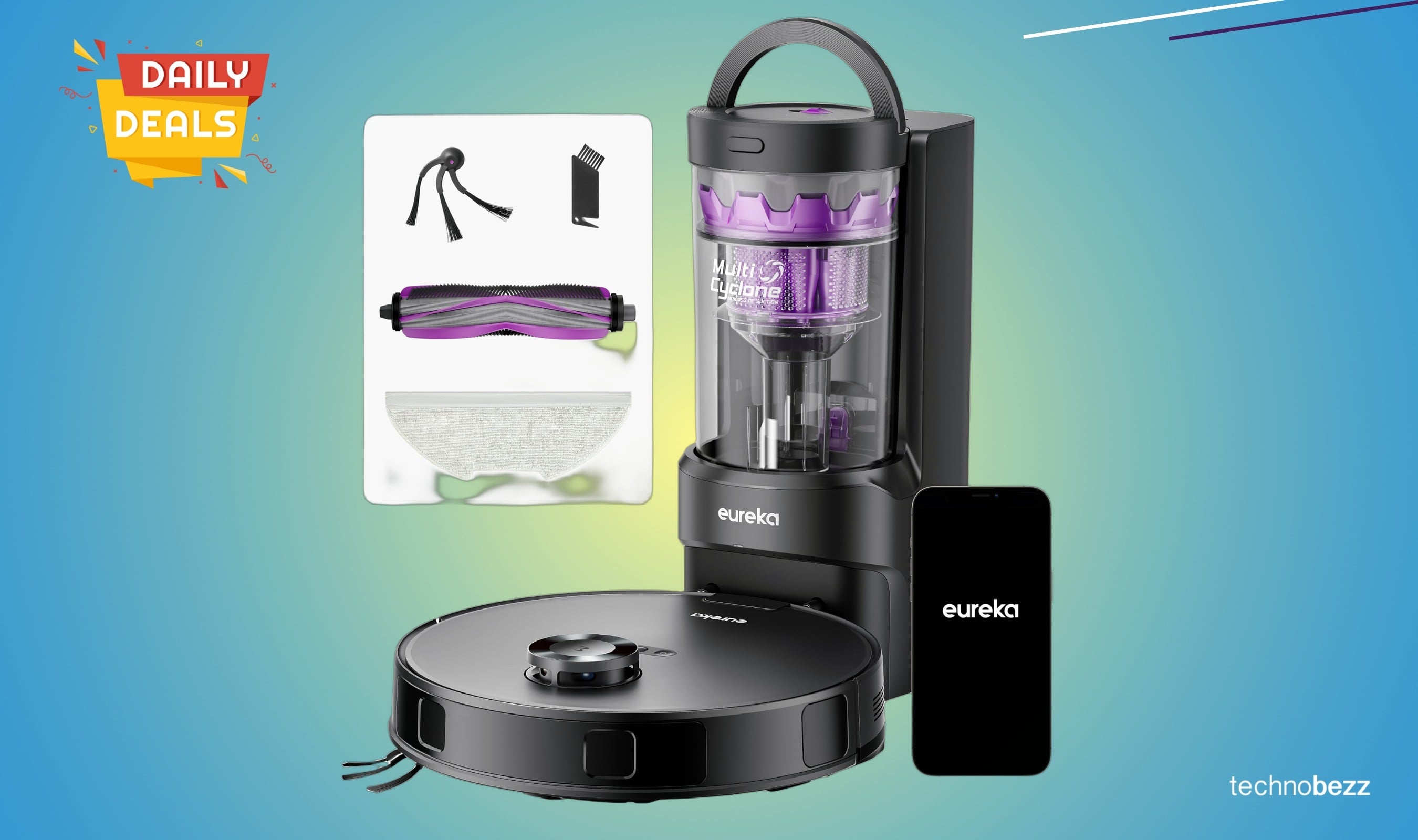 Eureka E20 Evo Plus Robot Vacuum Mop drops to $249.98