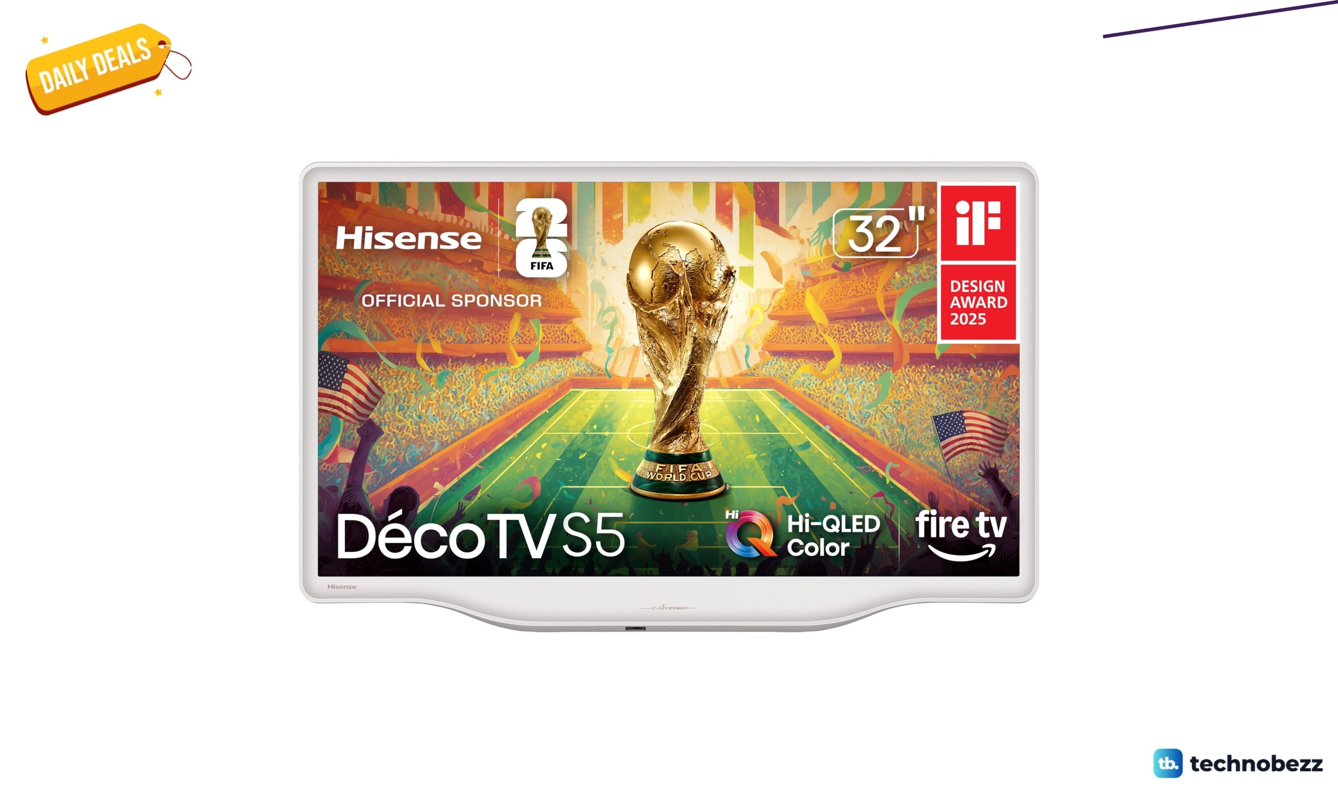 Hisense S5 DécoTV Hi-QLED FHD Smart Fire drops to $199.99