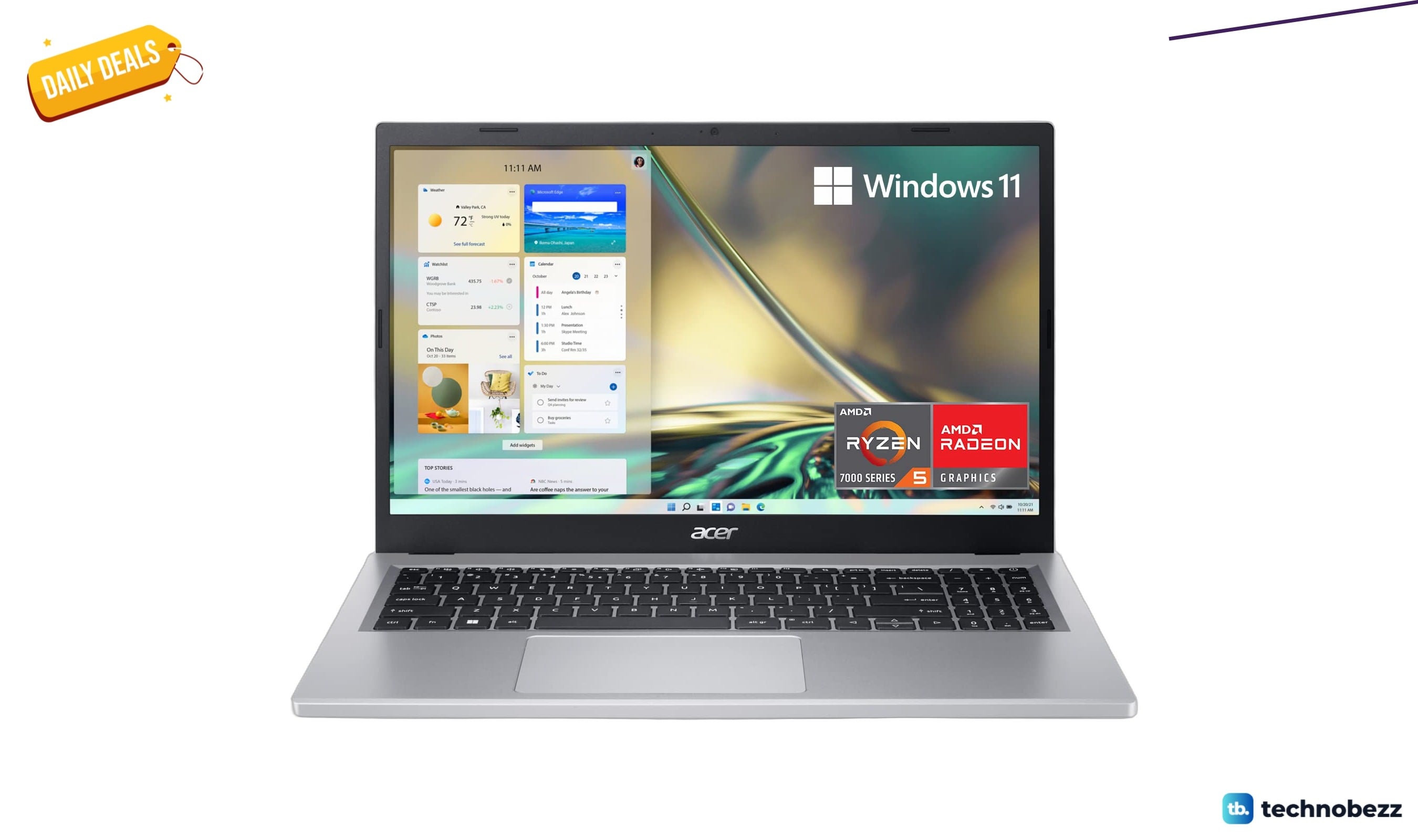 Acer Aspire 3 A315-24PT-R8CY Slim 15.6 inch laptop drops to $398 on Amazon
