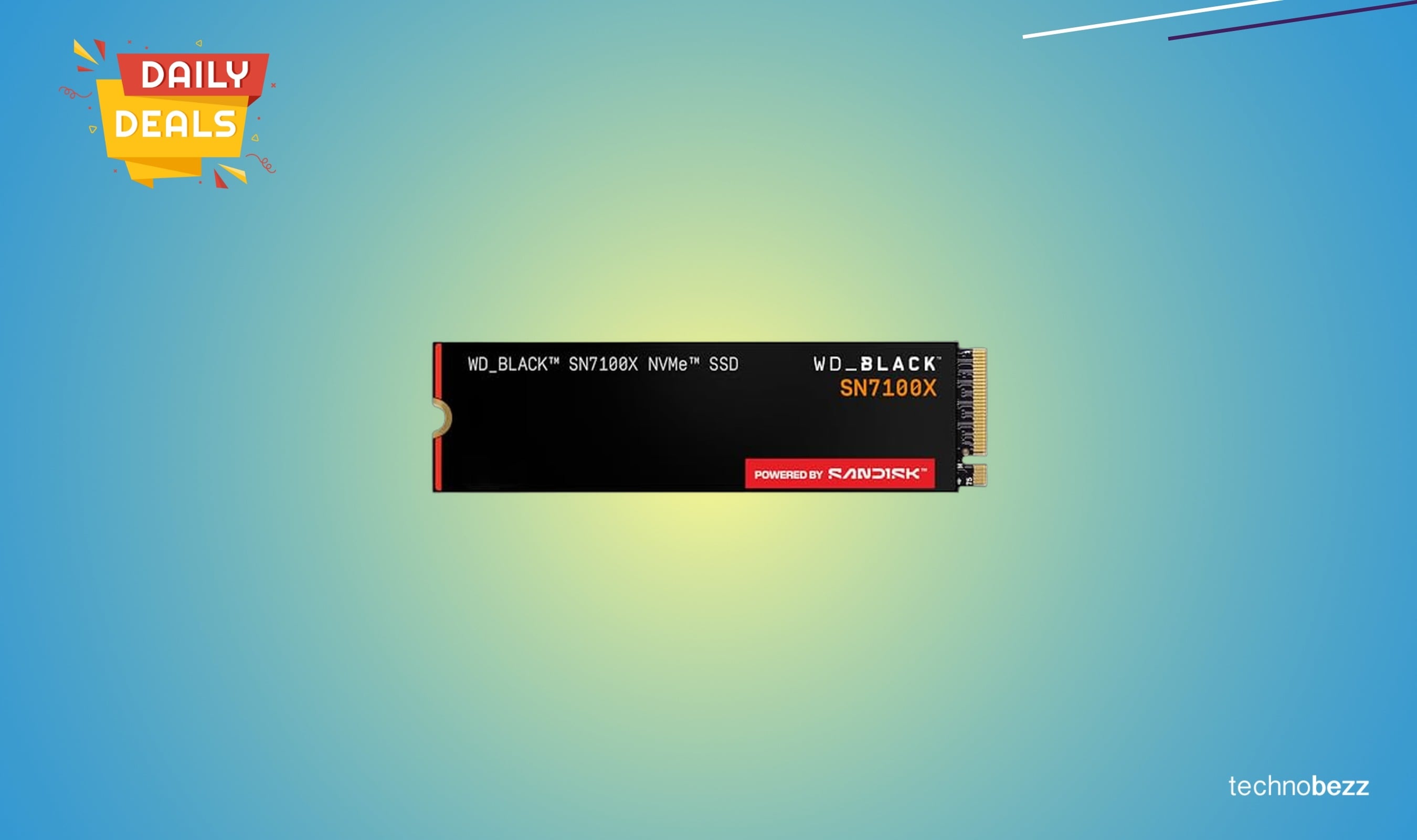 WD_Black SN7100X NVMe SSD drops to $334.15 on Amazon