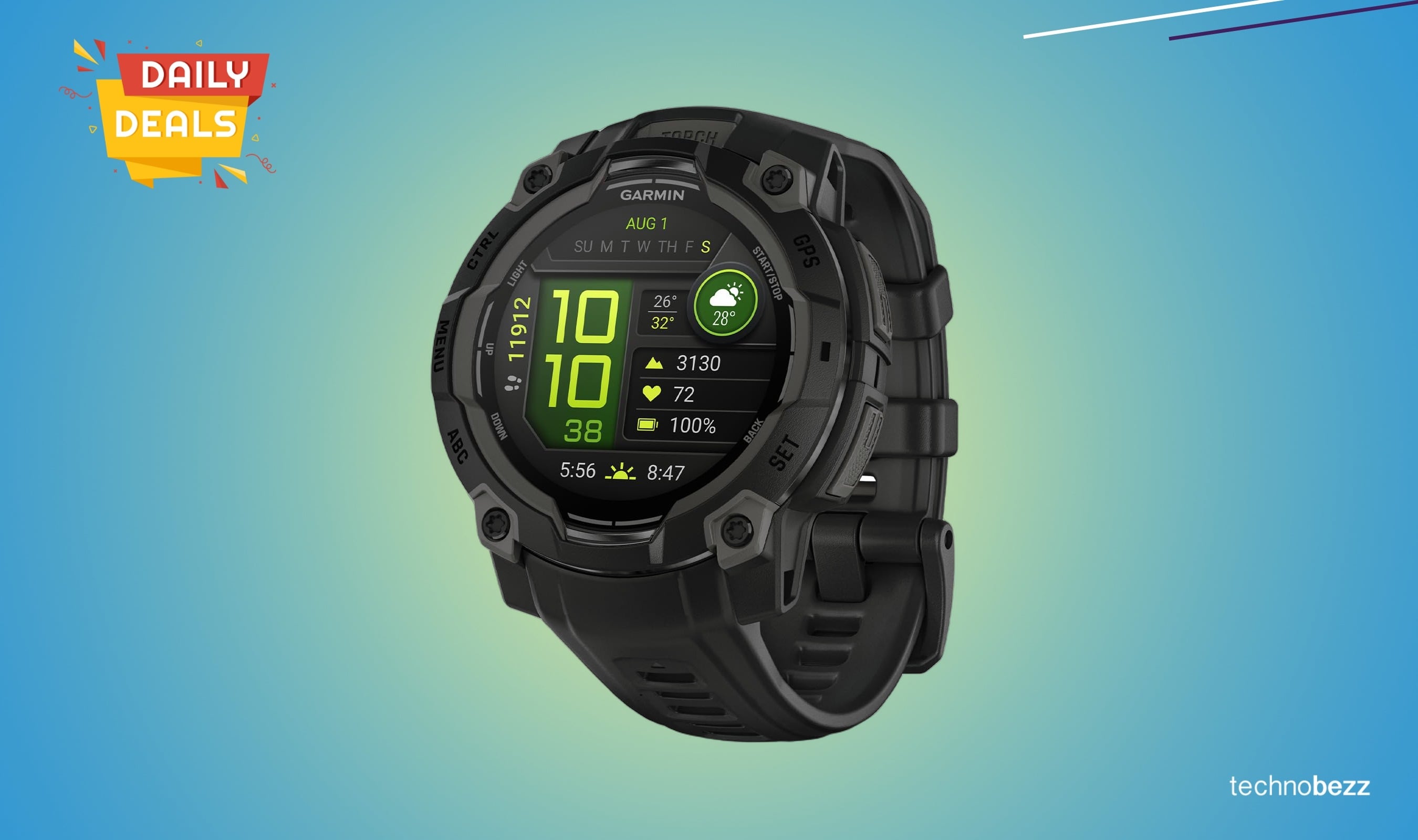 Garmin Instinct 3 AMOLED smartwatch drops to $399.99
