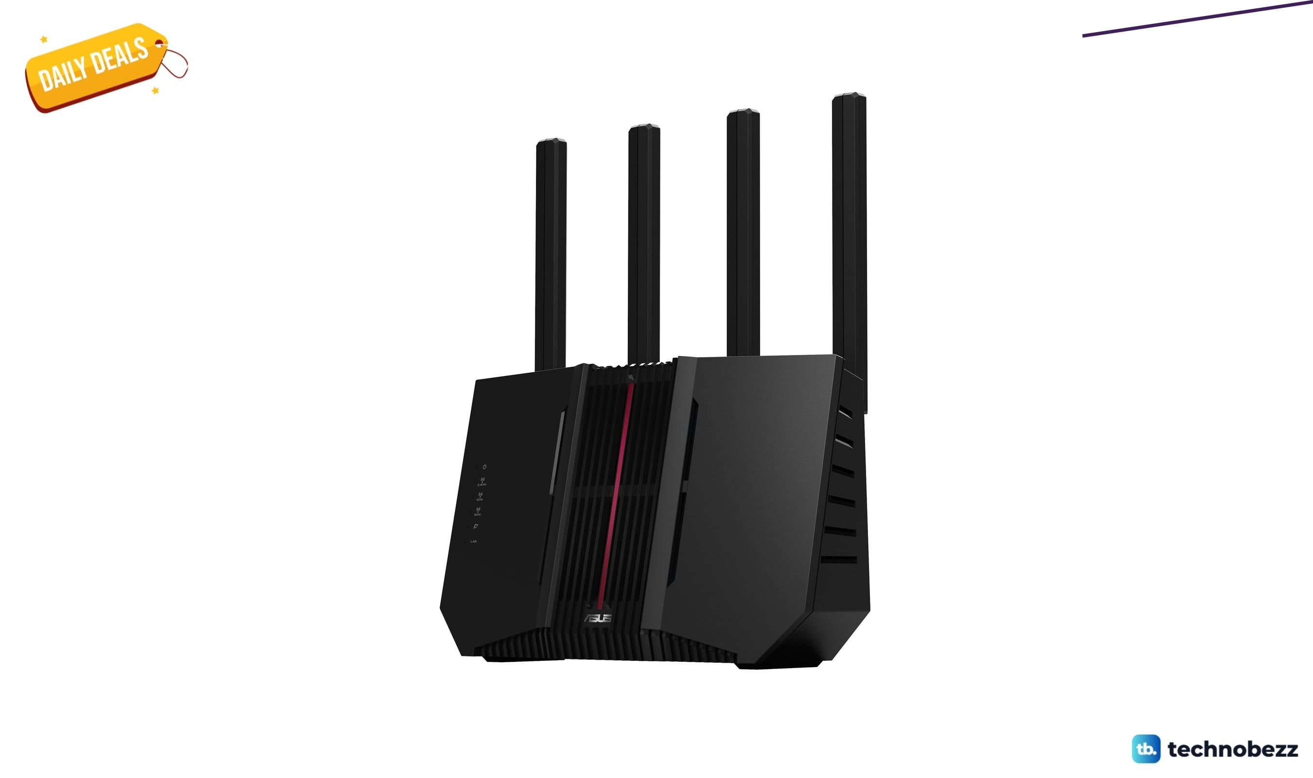ASUS RT-BE9700 WiFi 7 Router Tri-Band now $198.55, down from $249.99